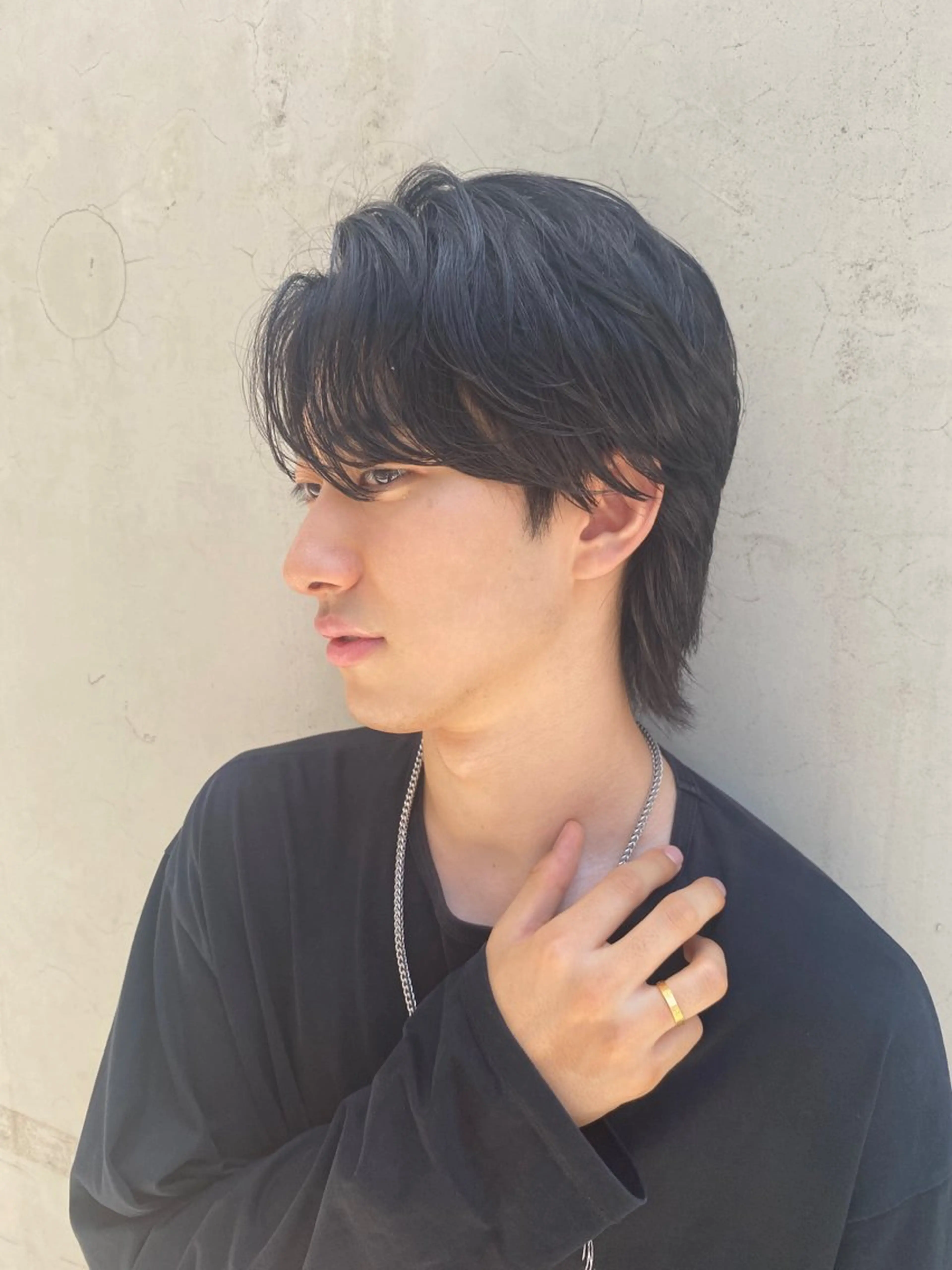 ショート カラー パーマ ヘアアレンジ メンズ マッシュウルフ マッシュ メンズウルフカット ウルフカット メンズ特化酒井翔太 /メンズカット/名駅のヘアスタイル