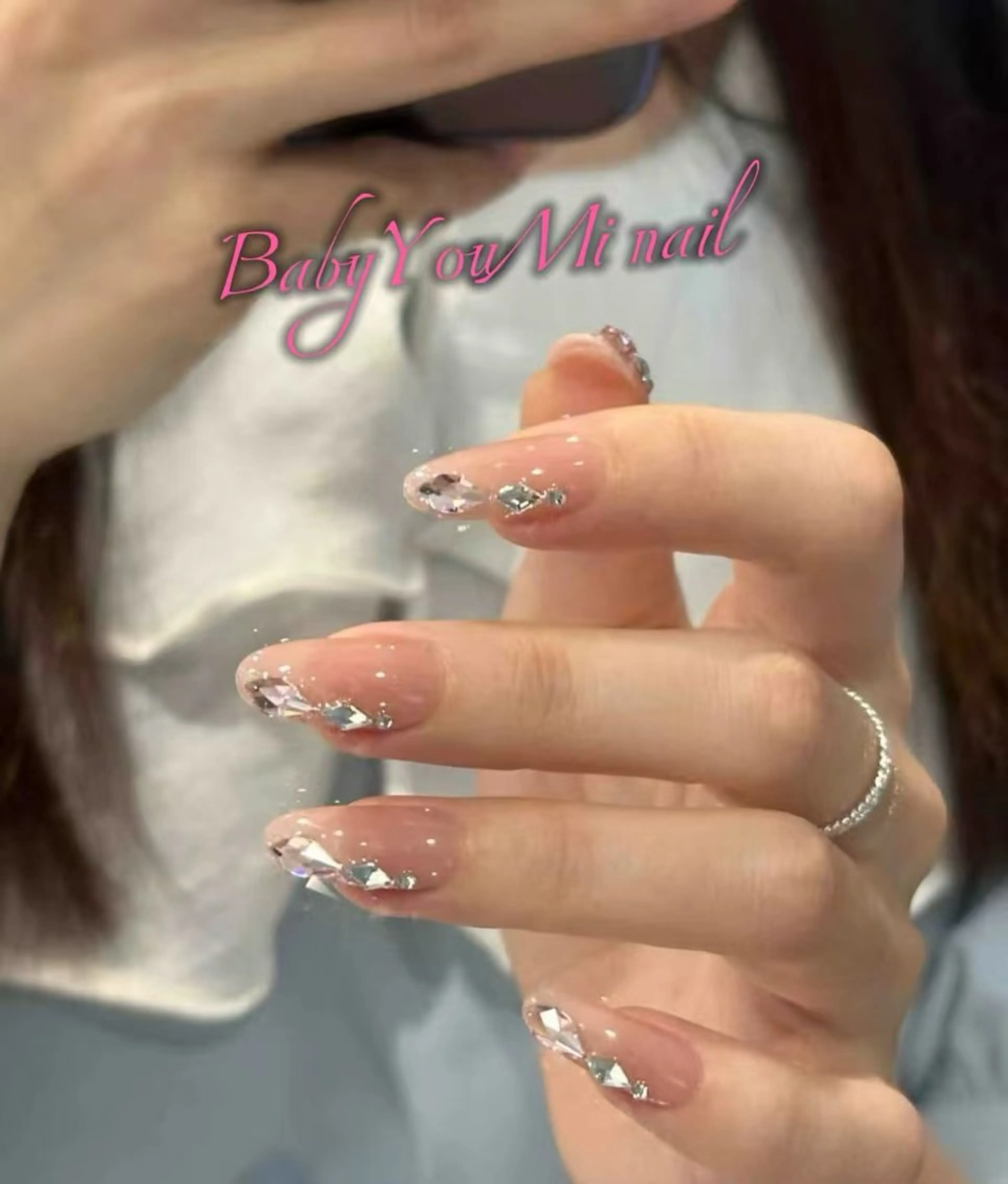 ネイル オーロラネイル フラワーネイル フットネイル フレンチネイル ジェルネイル ハンドネイル 相沢 さやかのネイルデザイン