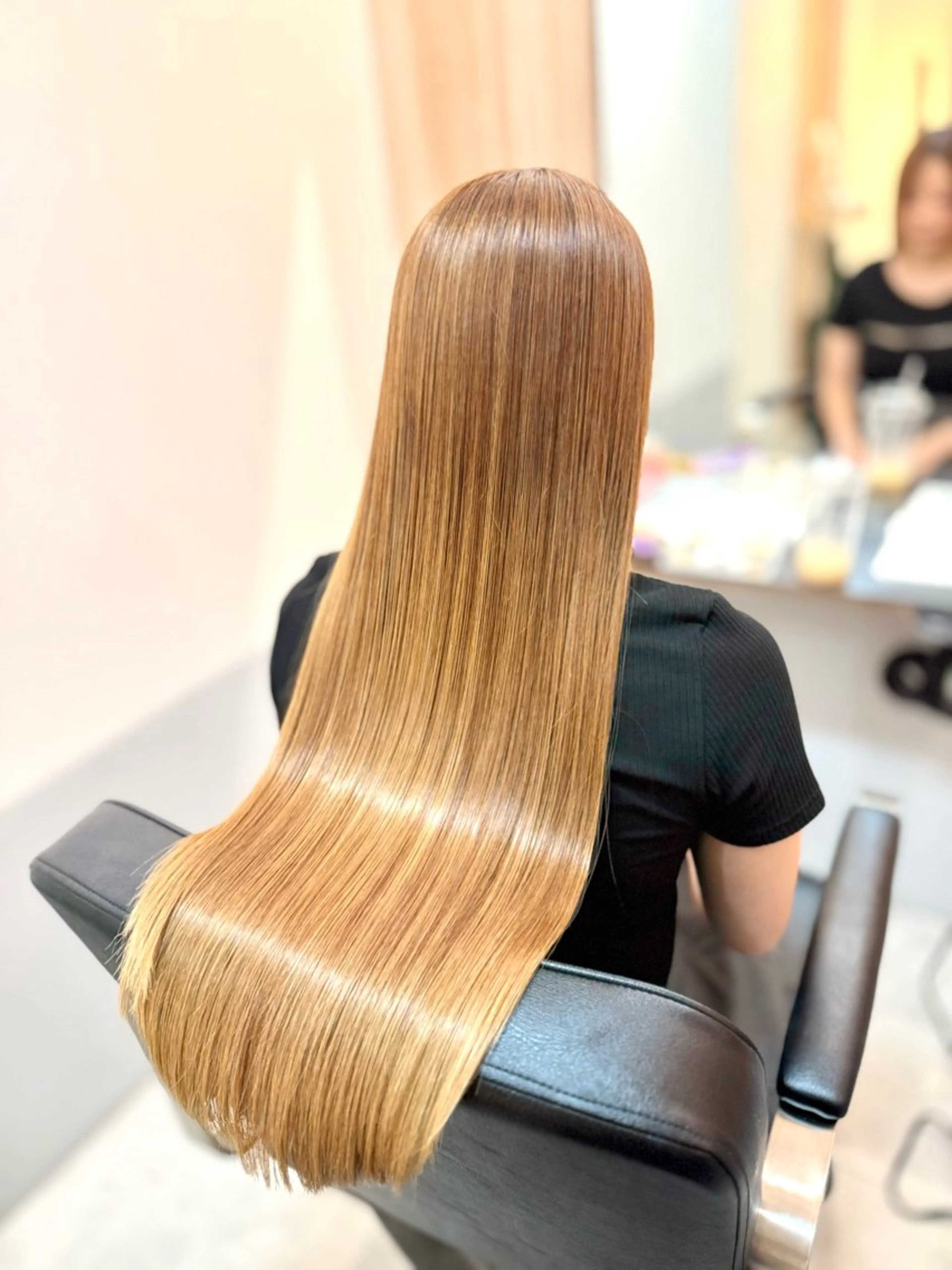 ロング 髪質改善 若命燿史／レイヤー 縮毛矯正/髪質改善のヘアスタイル