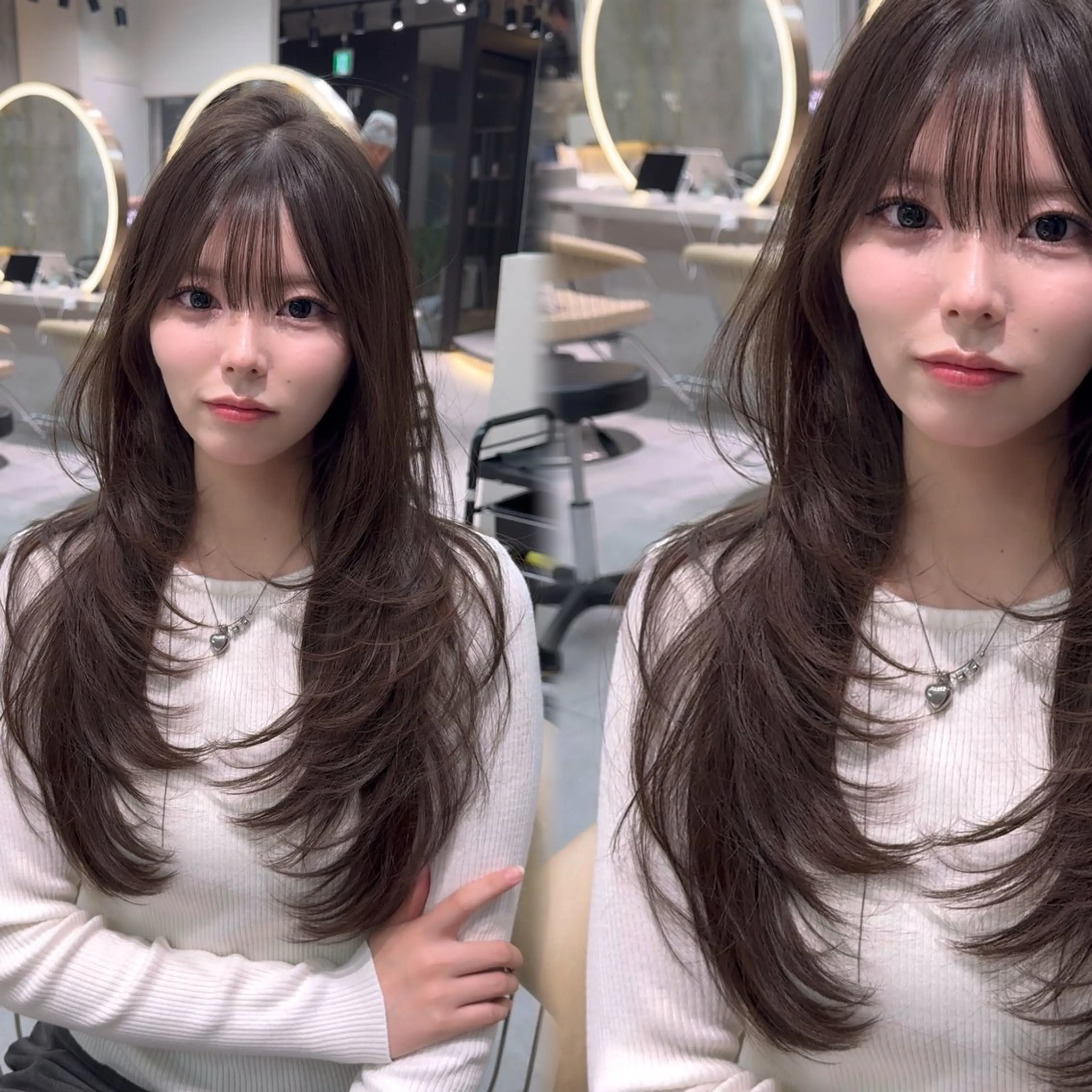 【うるおい、艶髪に】ワンカラー➕カット➕髪質改善TOKIOトリートメント✨の写真