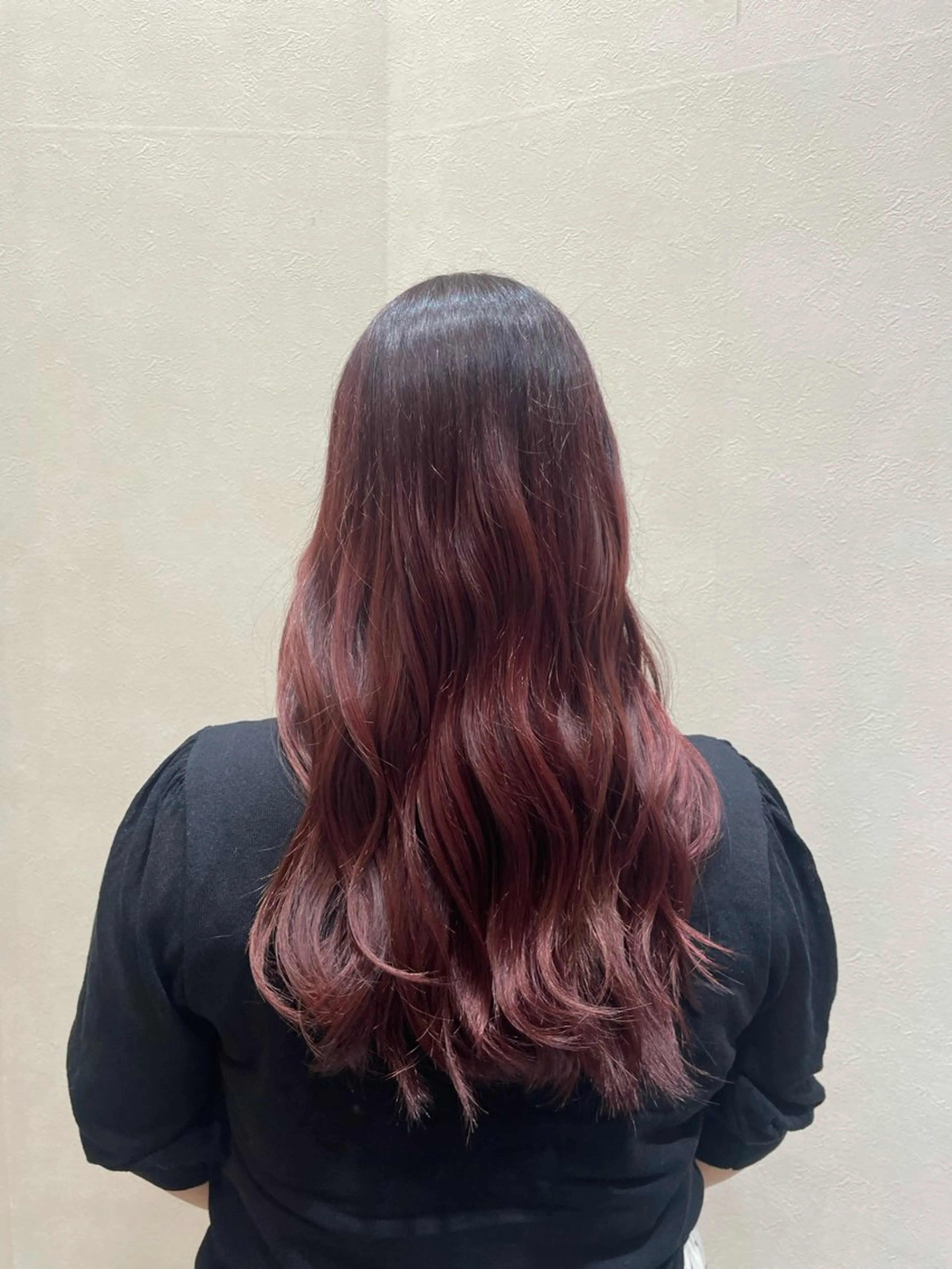 ロング カラー 森川 颯香のヘアスタイル