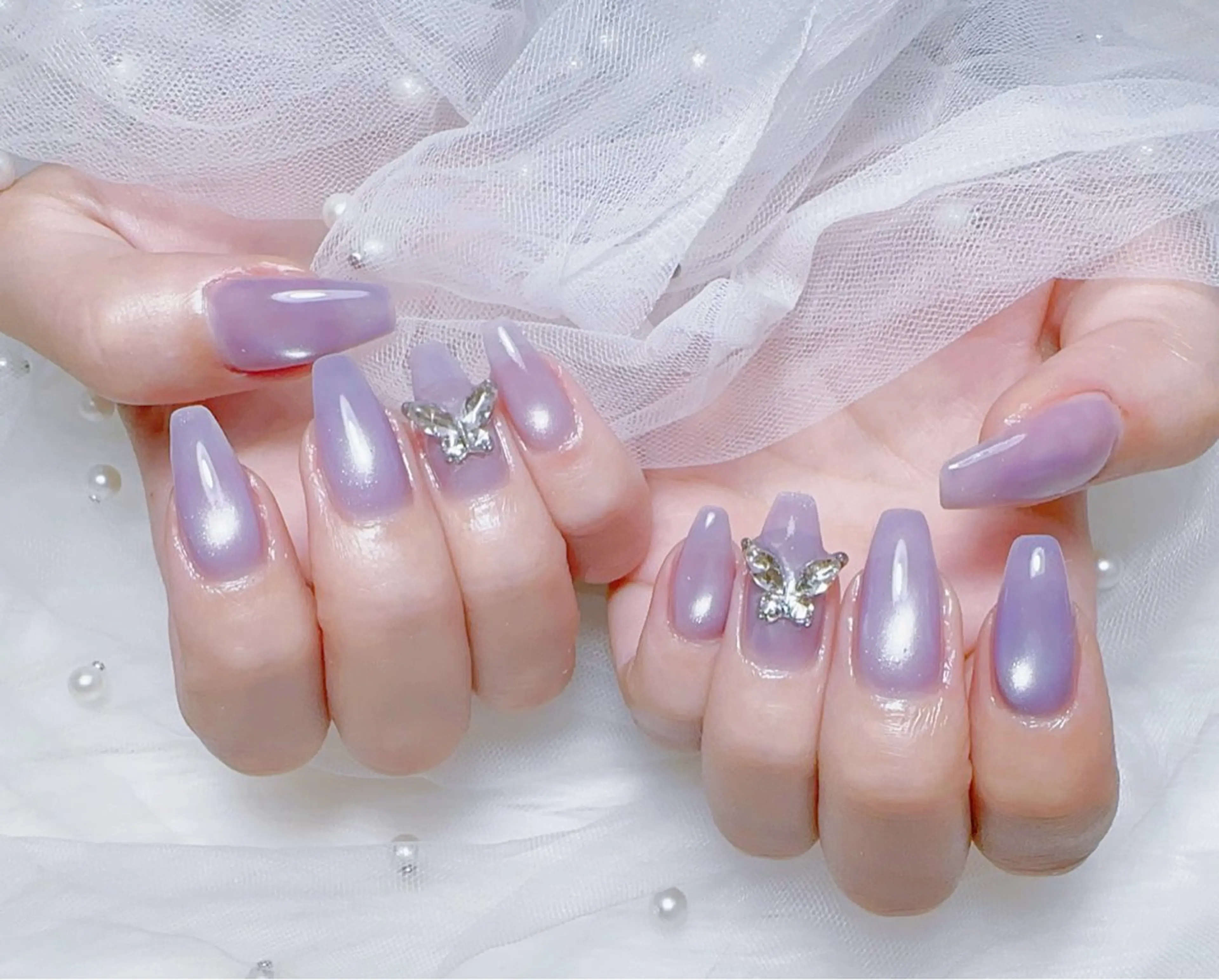 ネイル ハンドネイル ╹◡╹Mimoミモ Eye&Nailのマツエク・マツパデザイン