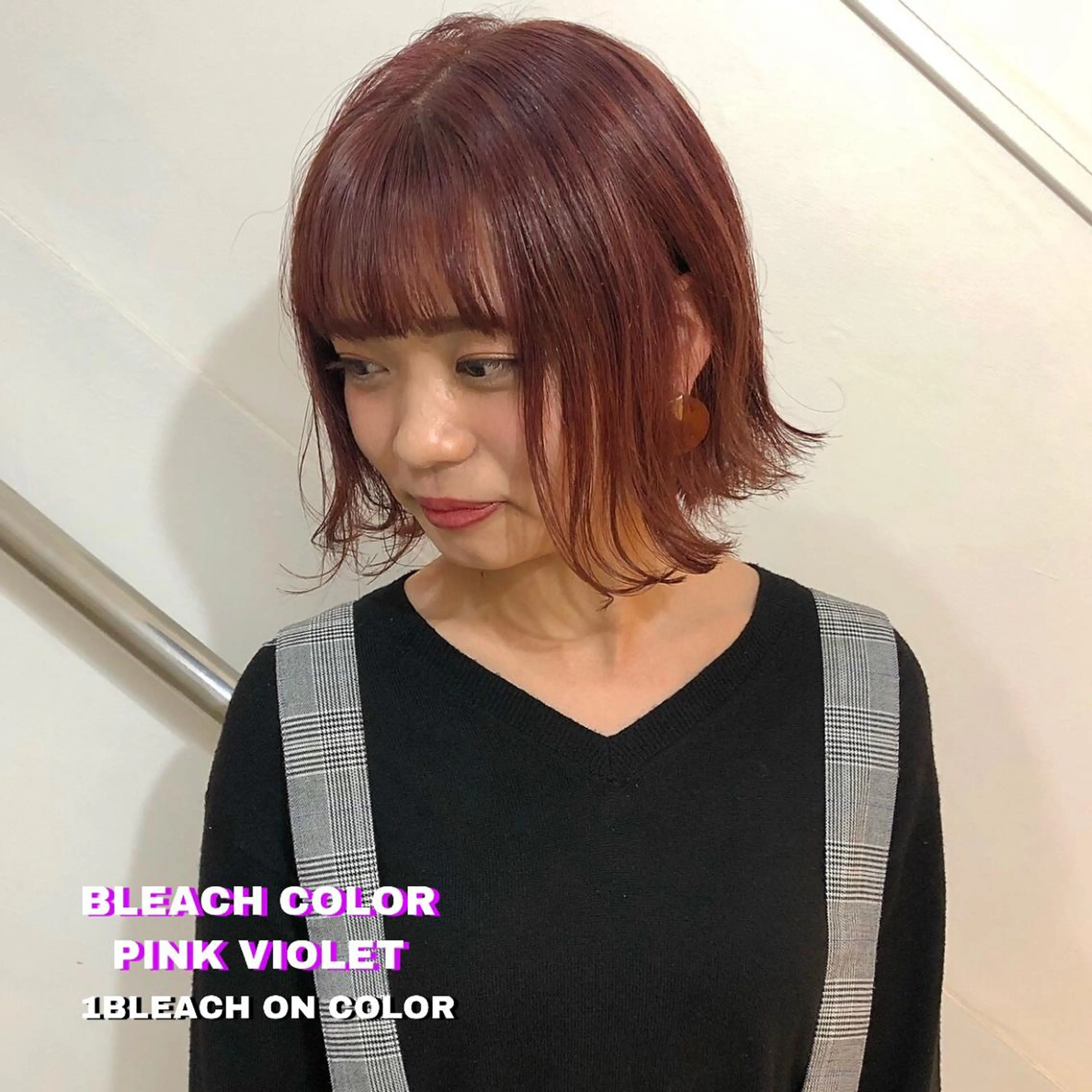 ショート カラー CLUTCH天王寺 西藤遥河のヘアスタイル
