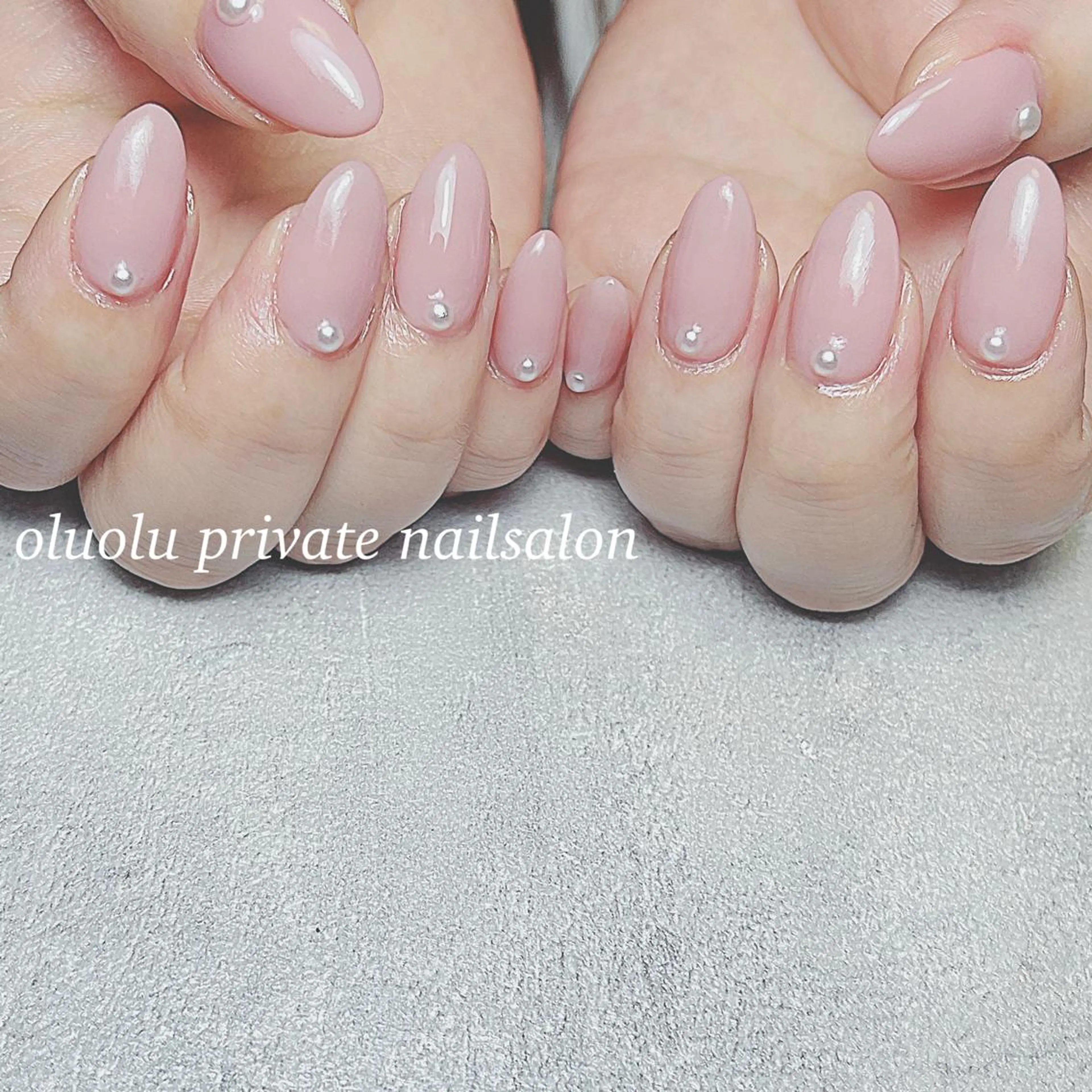ネイル アートネイル フットネイル ニュアンスネイル オフィスネイル ピンク ハンドネイル 大村 紬華のネイルデザイン