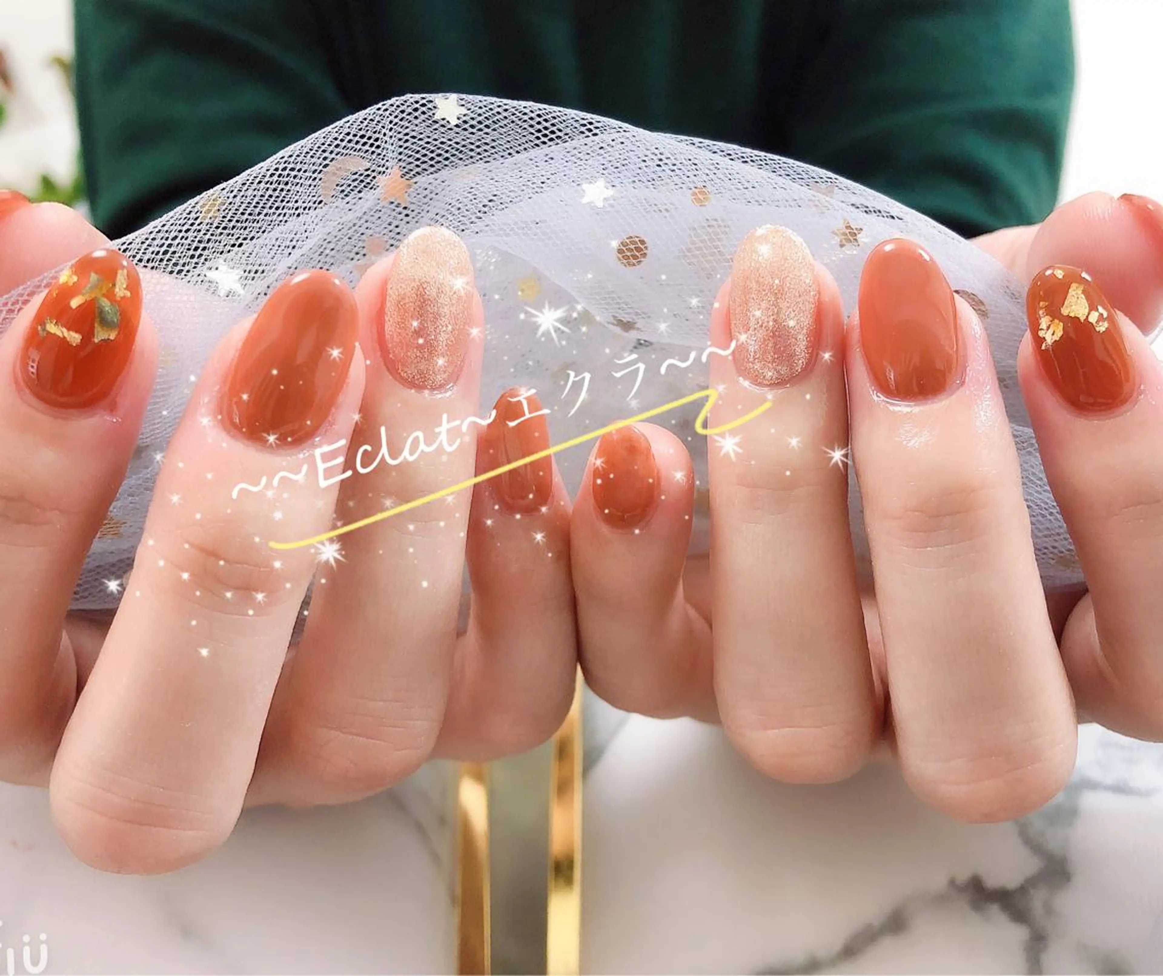 ネイル ネイルサロンエクラ 🫧Shizukaのネイルデザイン