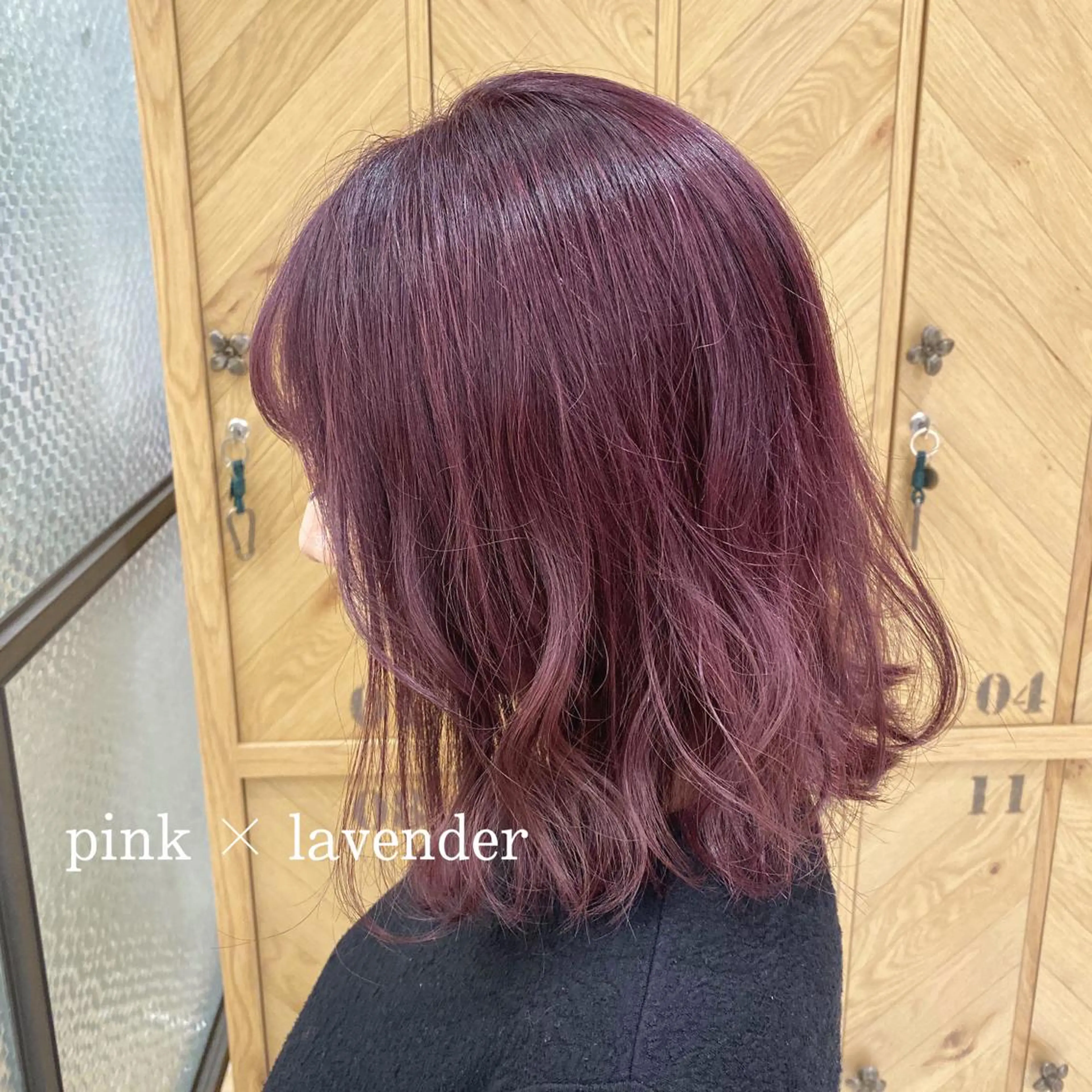 ミディアム カラー ヘアカラー インナーカラー☆ 香西茉奈のヘアスタイル