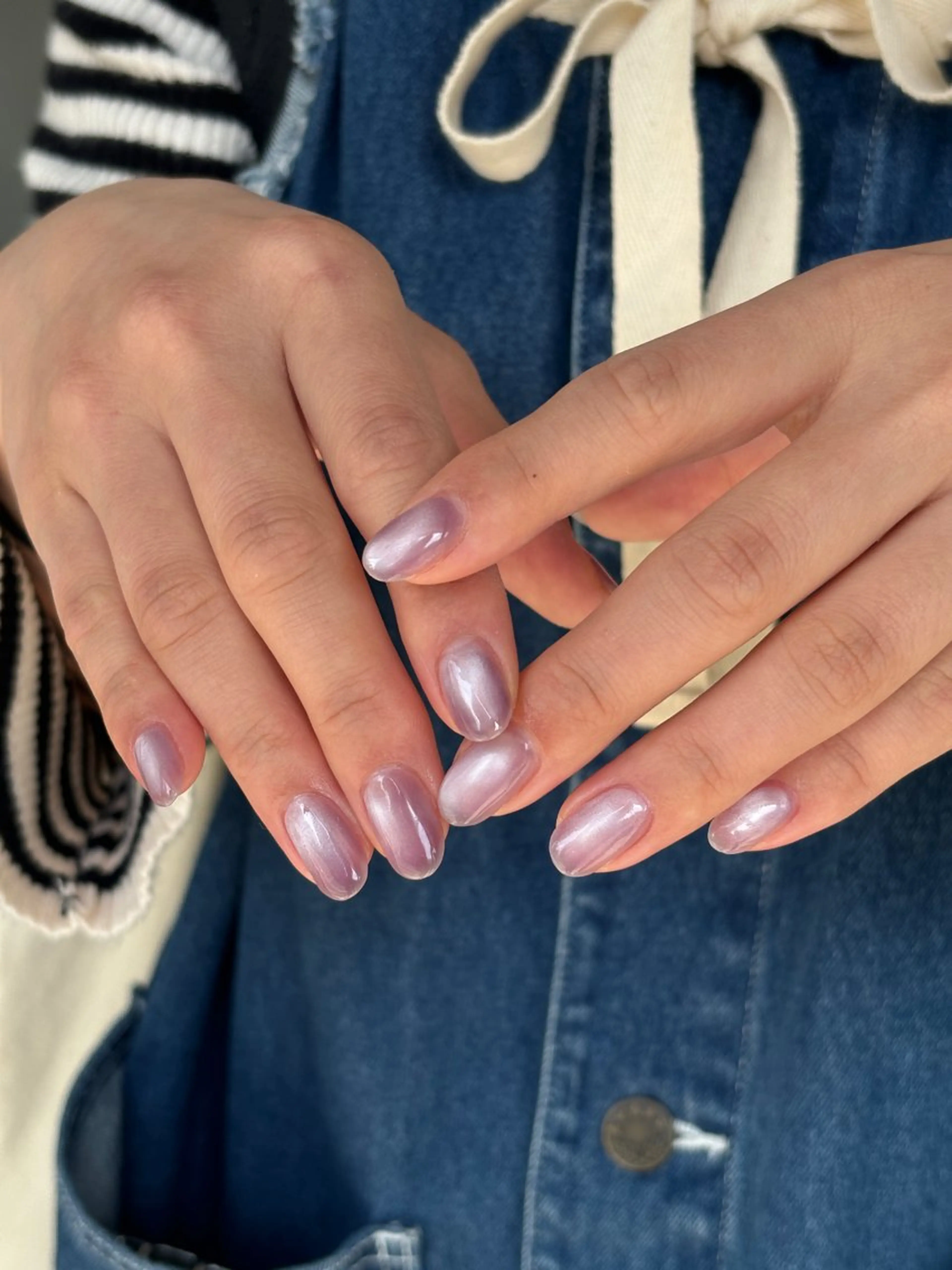 ネイル マグネットネイル hinako /個性派ニュアンスのネイルデザイン