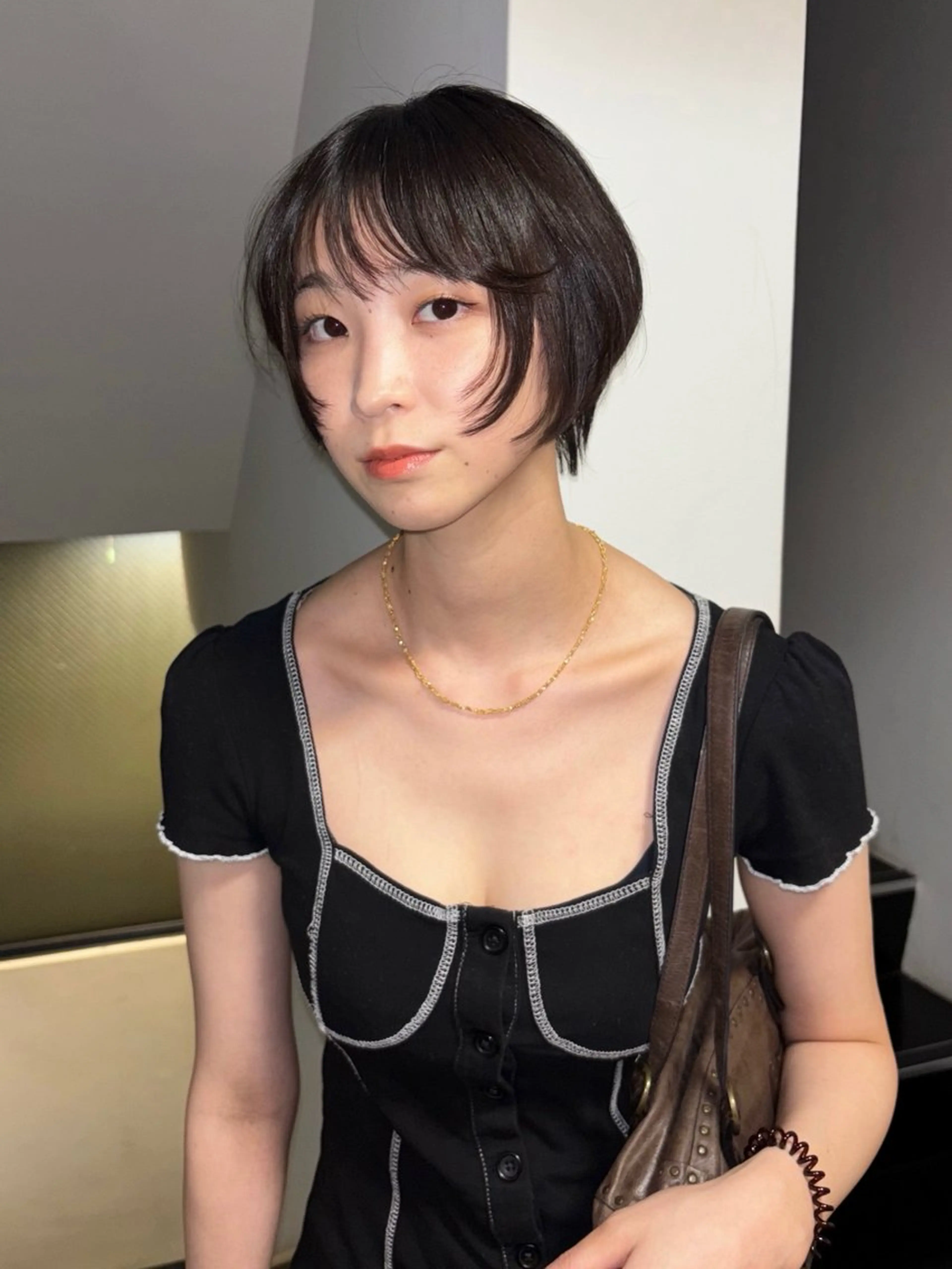 ショート カラー ショートヘア ファッションに 溶け込むstyleのヘアスタイル