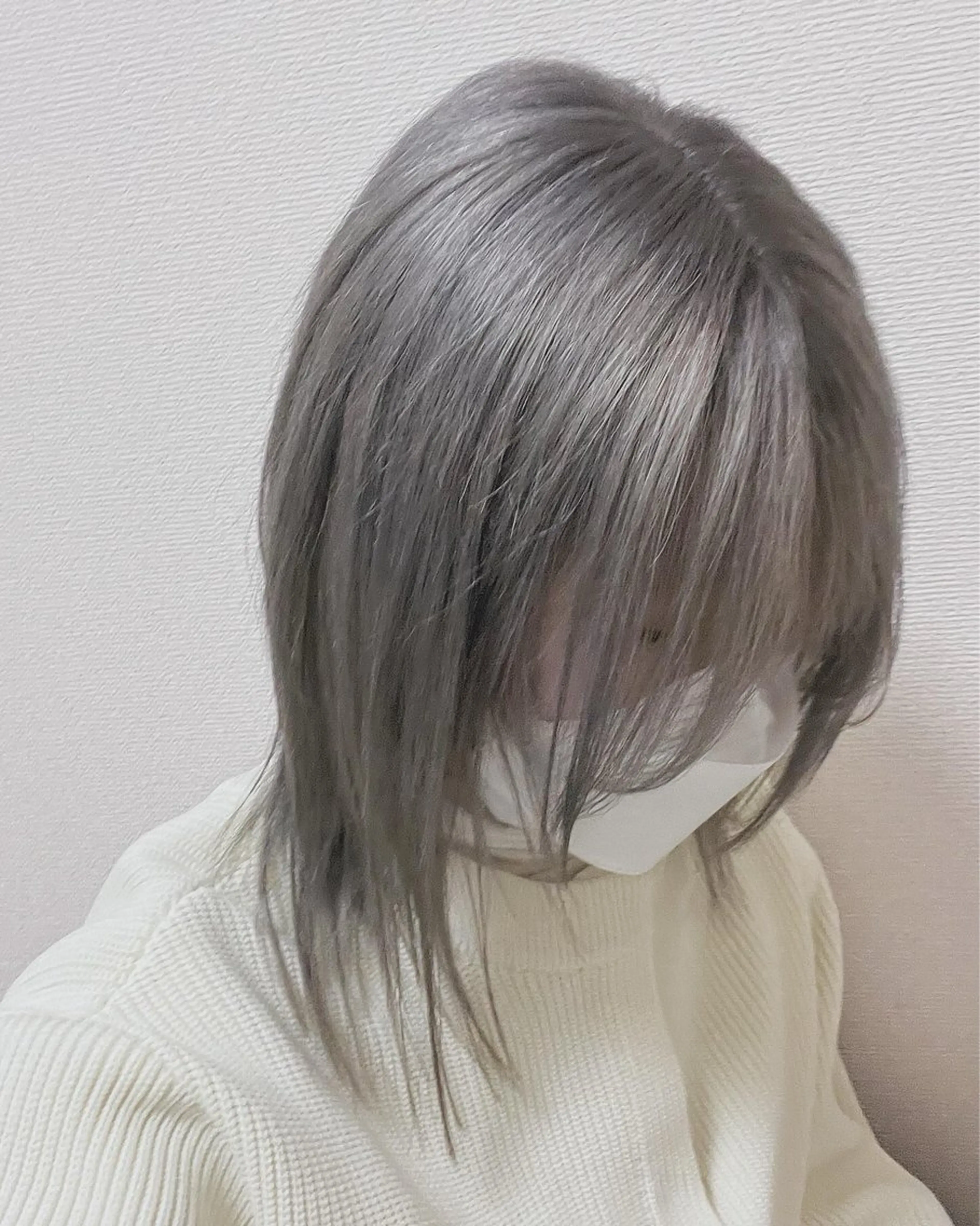 ミディアム カラー 齋藤 瑞樹のヘアスタイル