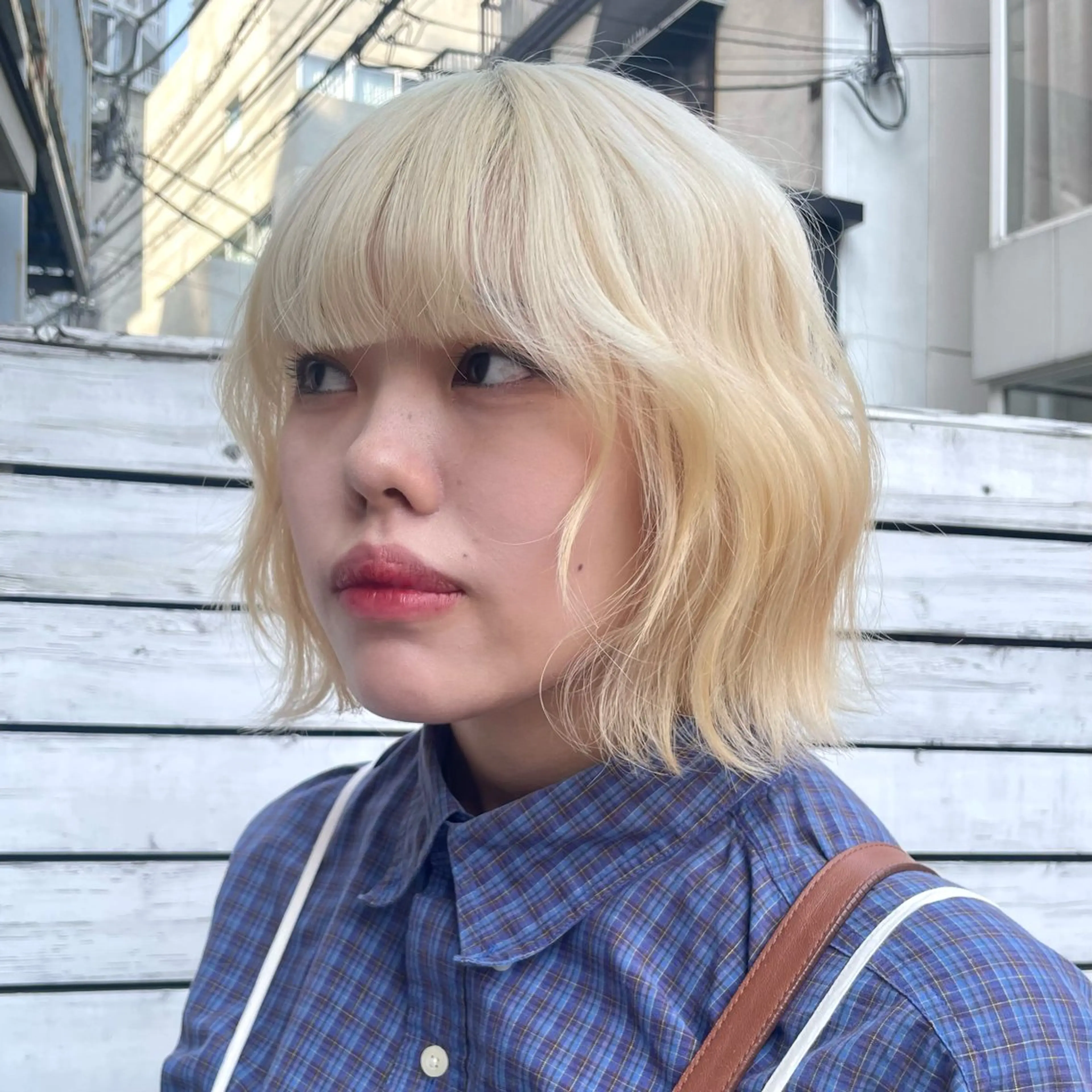 ミディアム カラー ヘアカラー トリートメント ヘアセット 🪅ブリーチカラー 🪅琉羽Ruuのヘアスタイル