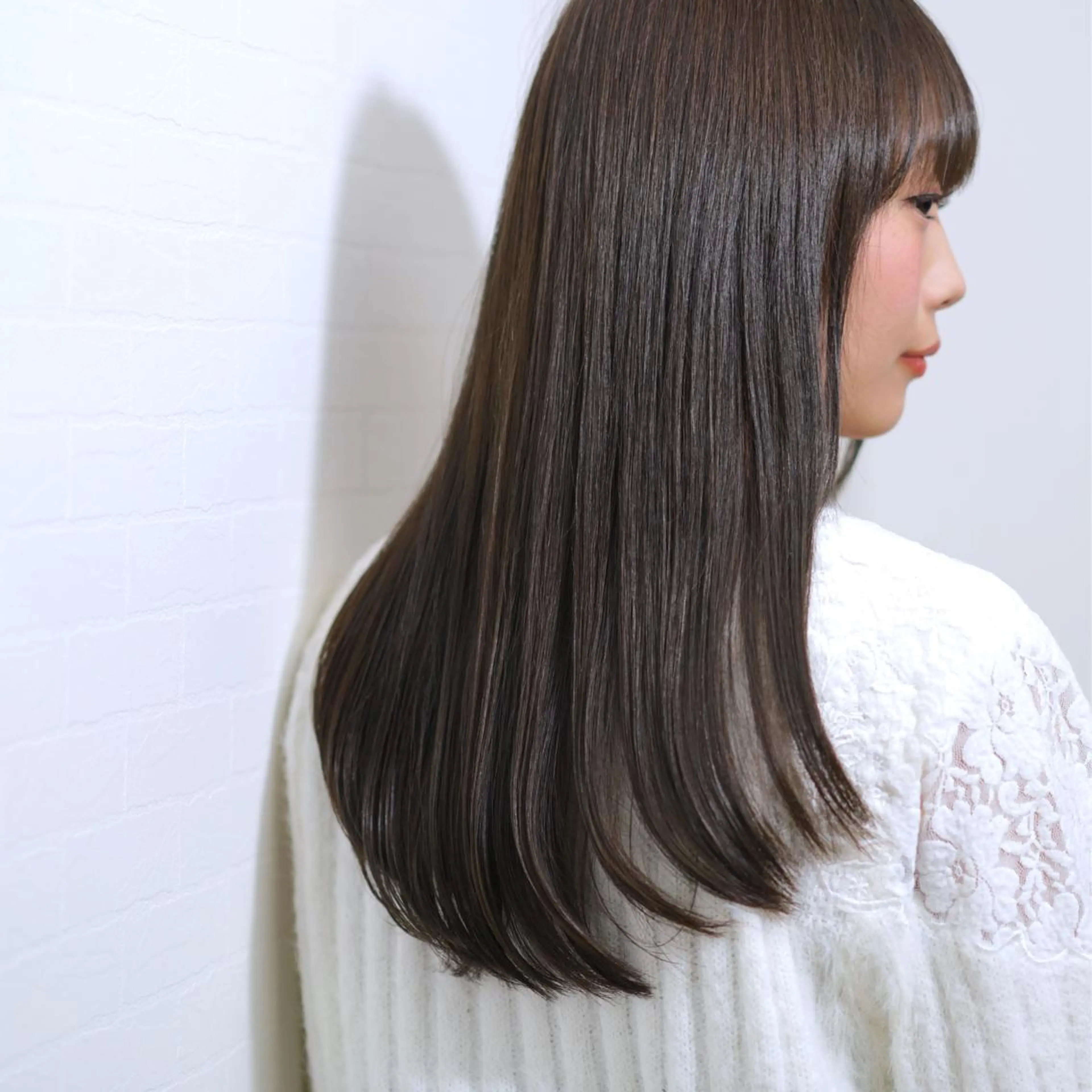 レイヤーカットの写真