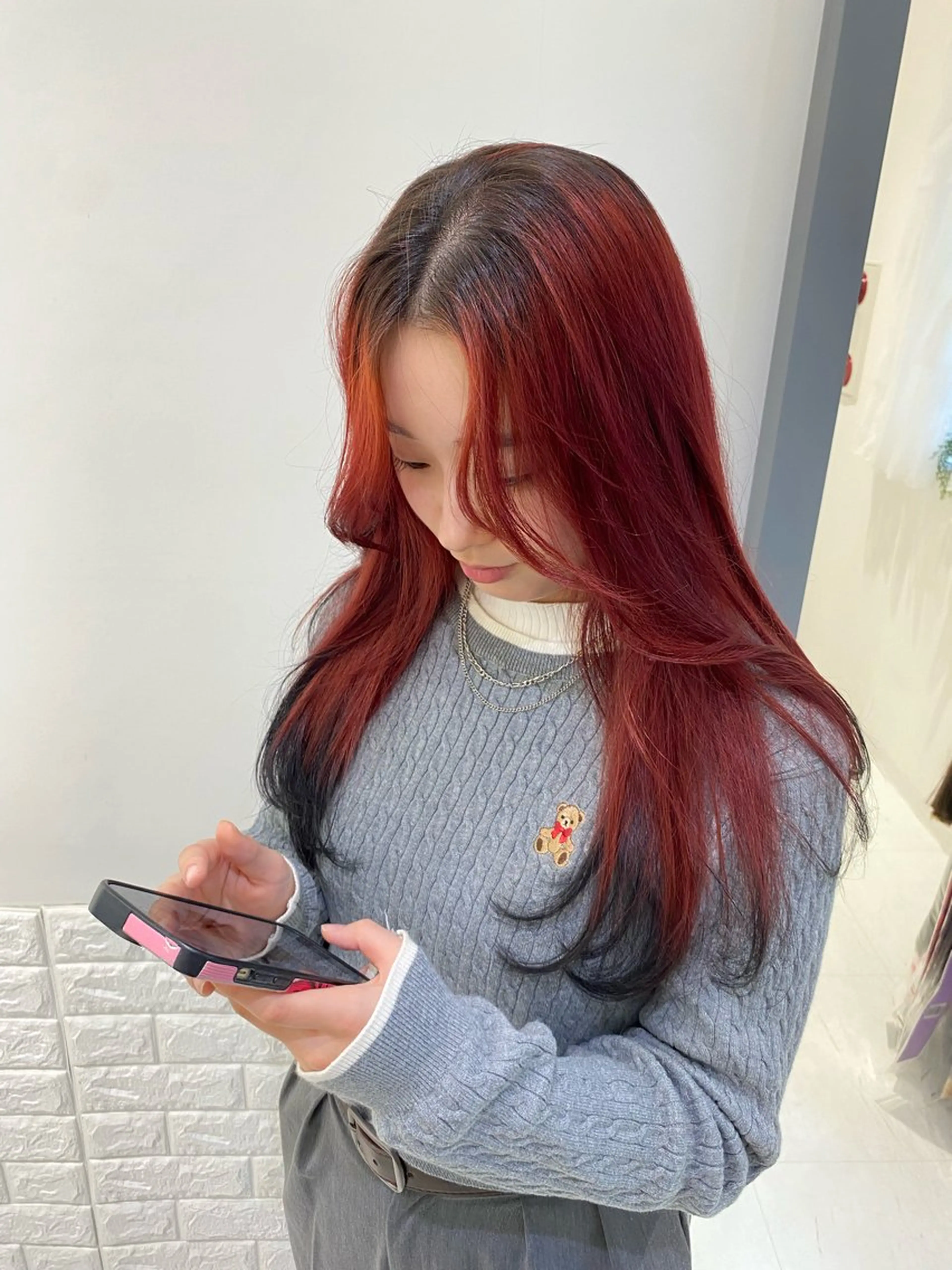 ロング カラー ヘアカラー トリートメント 🌻Insta指名 NO.1🌻Shoのヘアスタイル