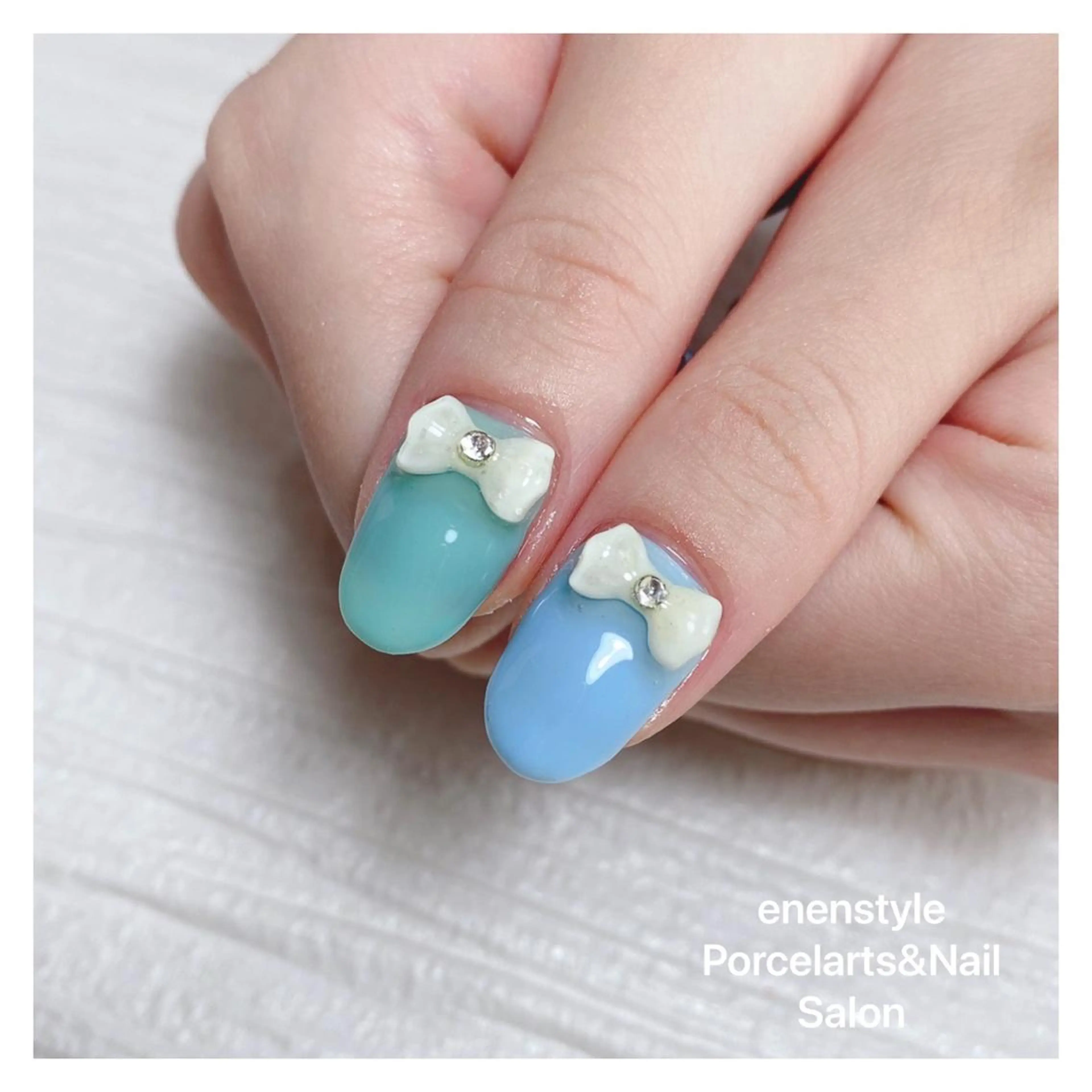 ミディアム ネイル ハンドネイル 👑enen style👑のネイルデザイン