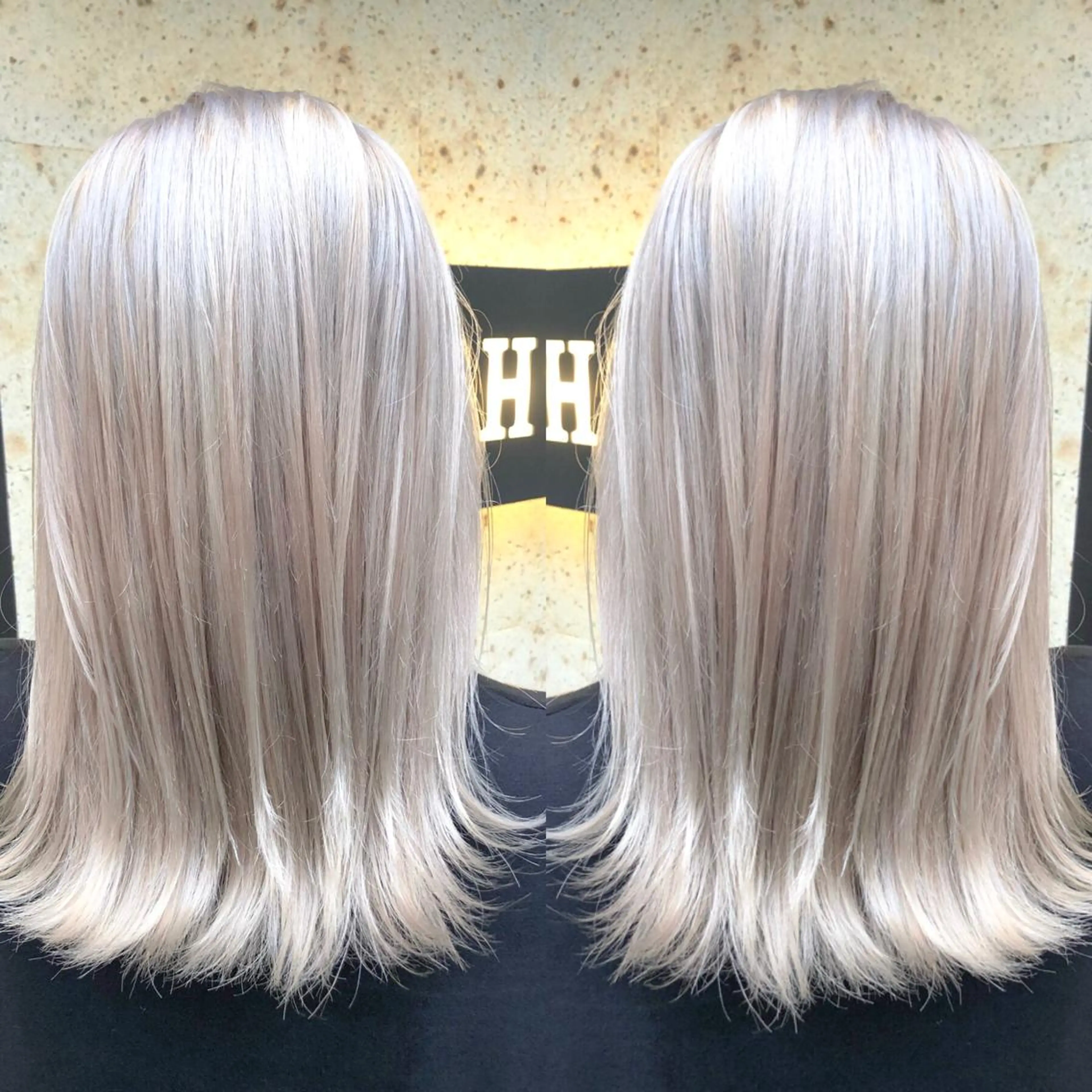 ミディアム カラー カラーモデル募集中 美容室ハピスのヘアスタイル