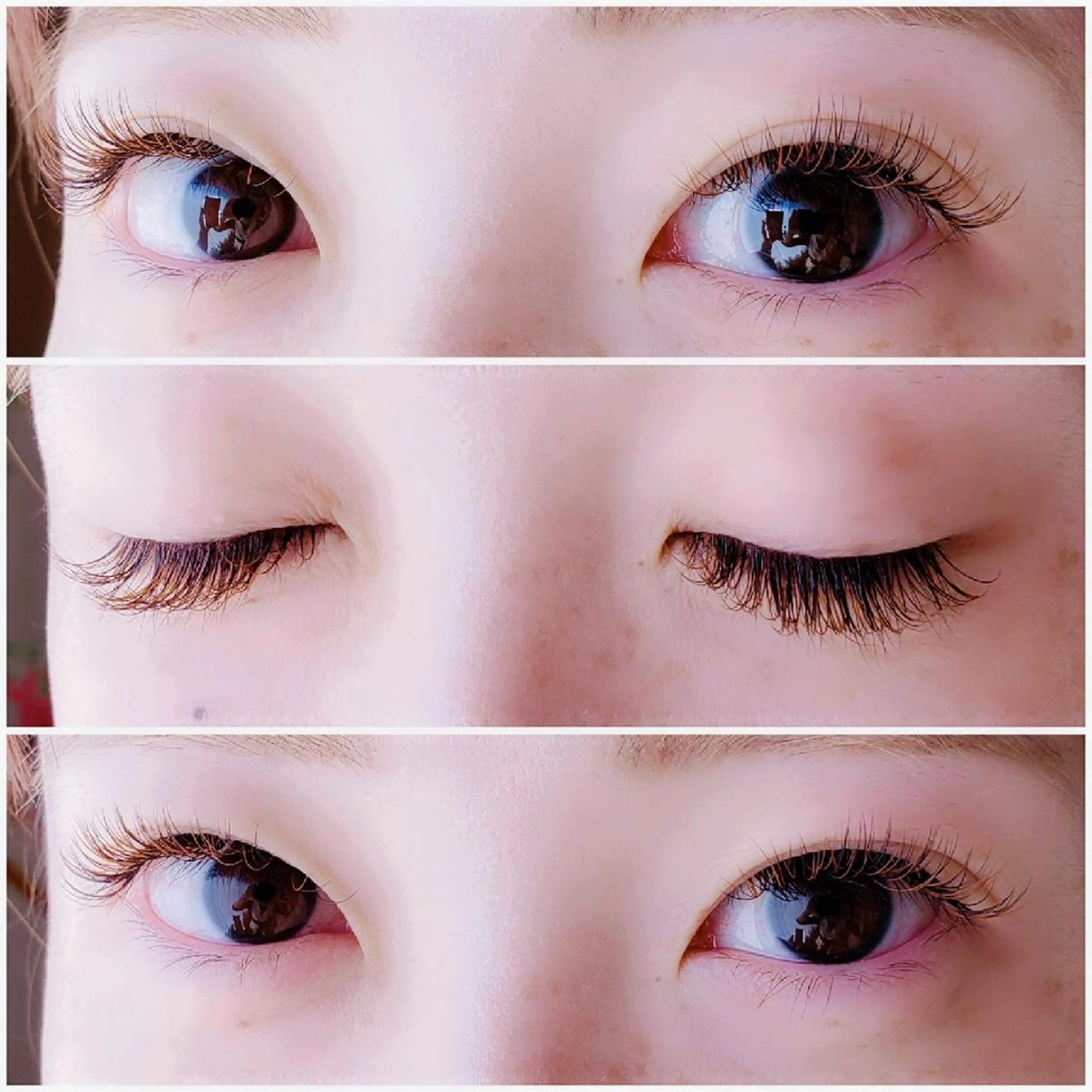 マツエク・マツパ キュート Dカール Rouge ・ K  　のマツエク・マツパデザイン