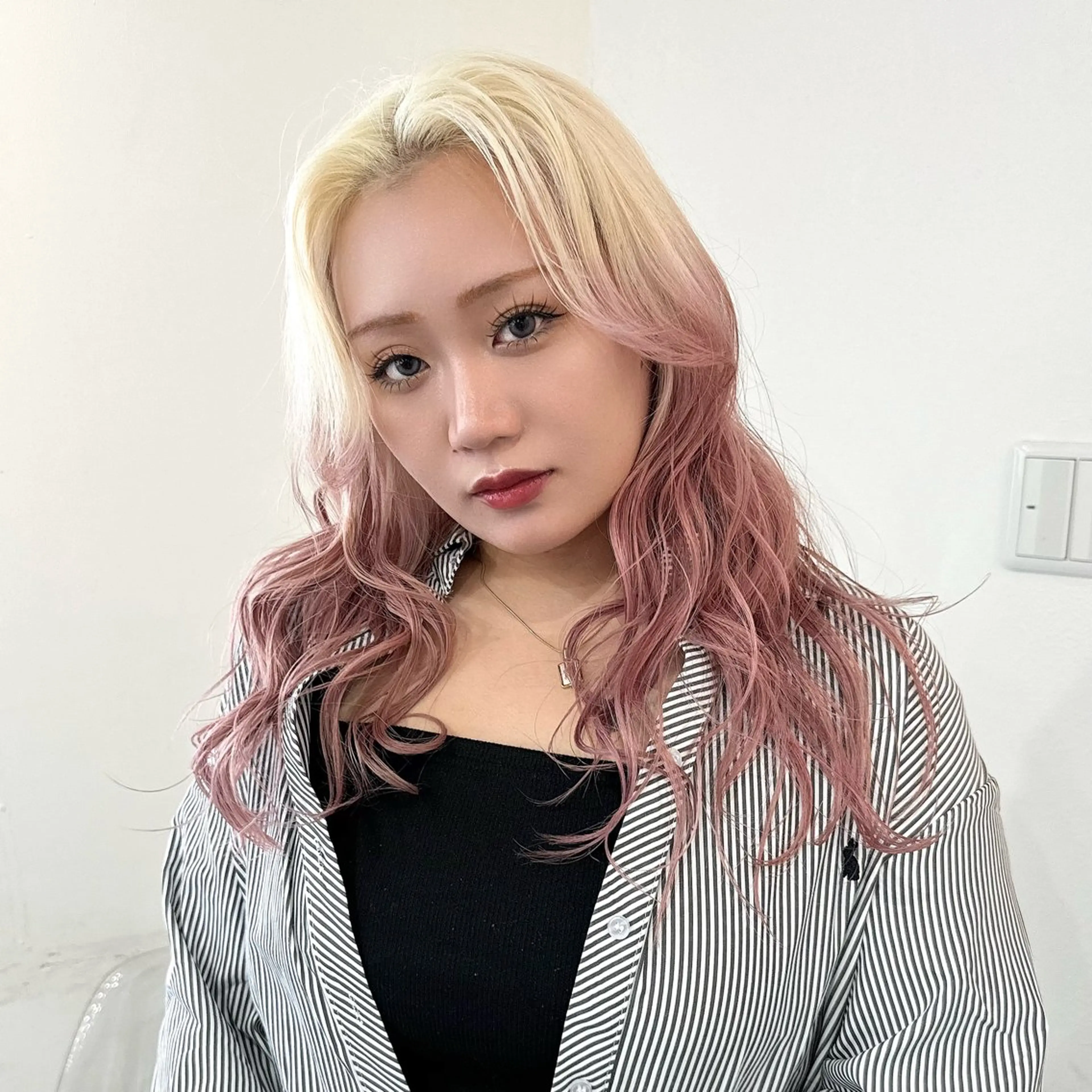 ロング カラー エクステモデル募集 💗大阪梅田/川上のヘアスタイル