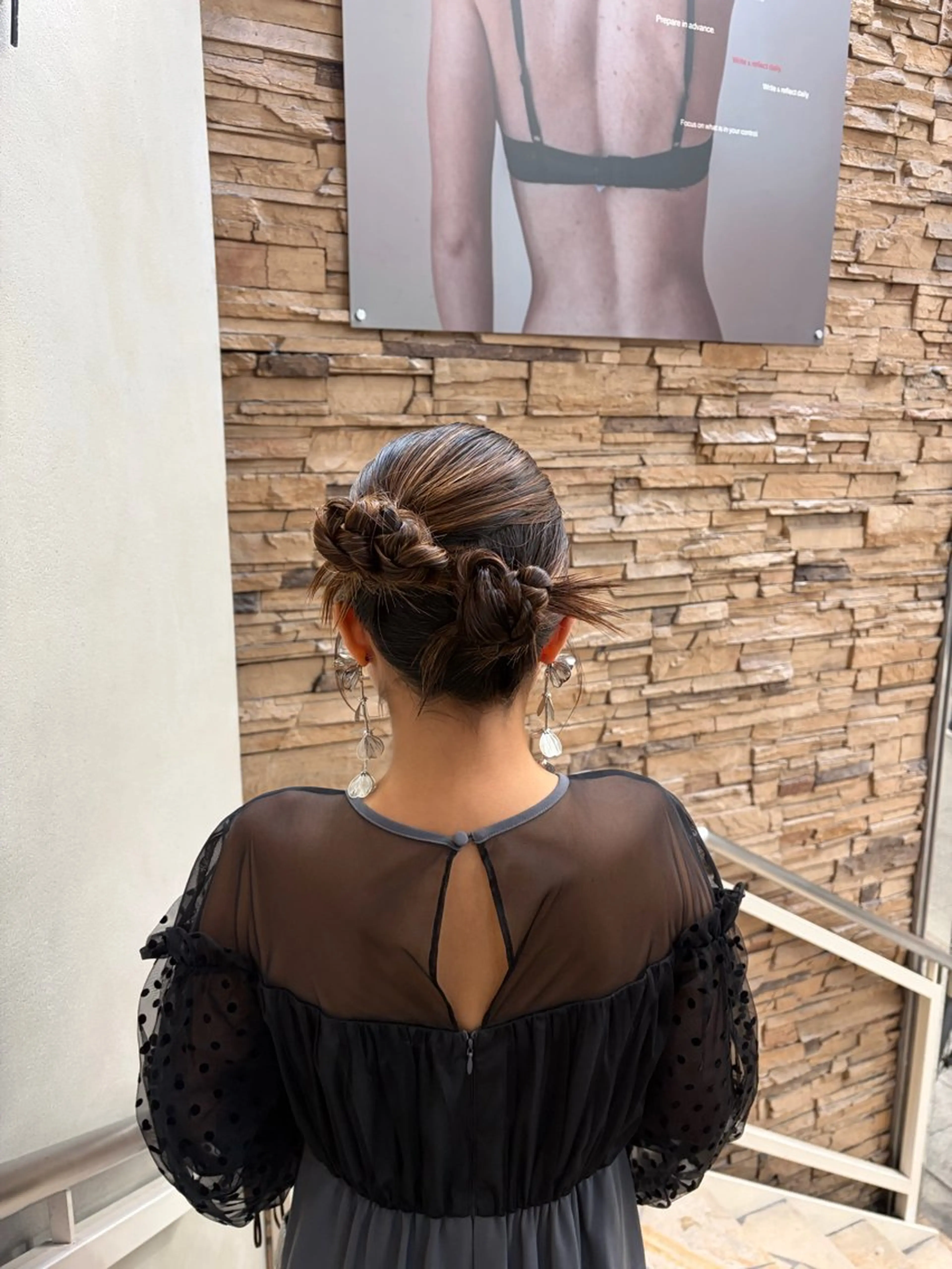 セミロング ヘアアレンジ 似合わせカット 髪質改善カラー/ モトタニの眉毛・アイブロウイメージ