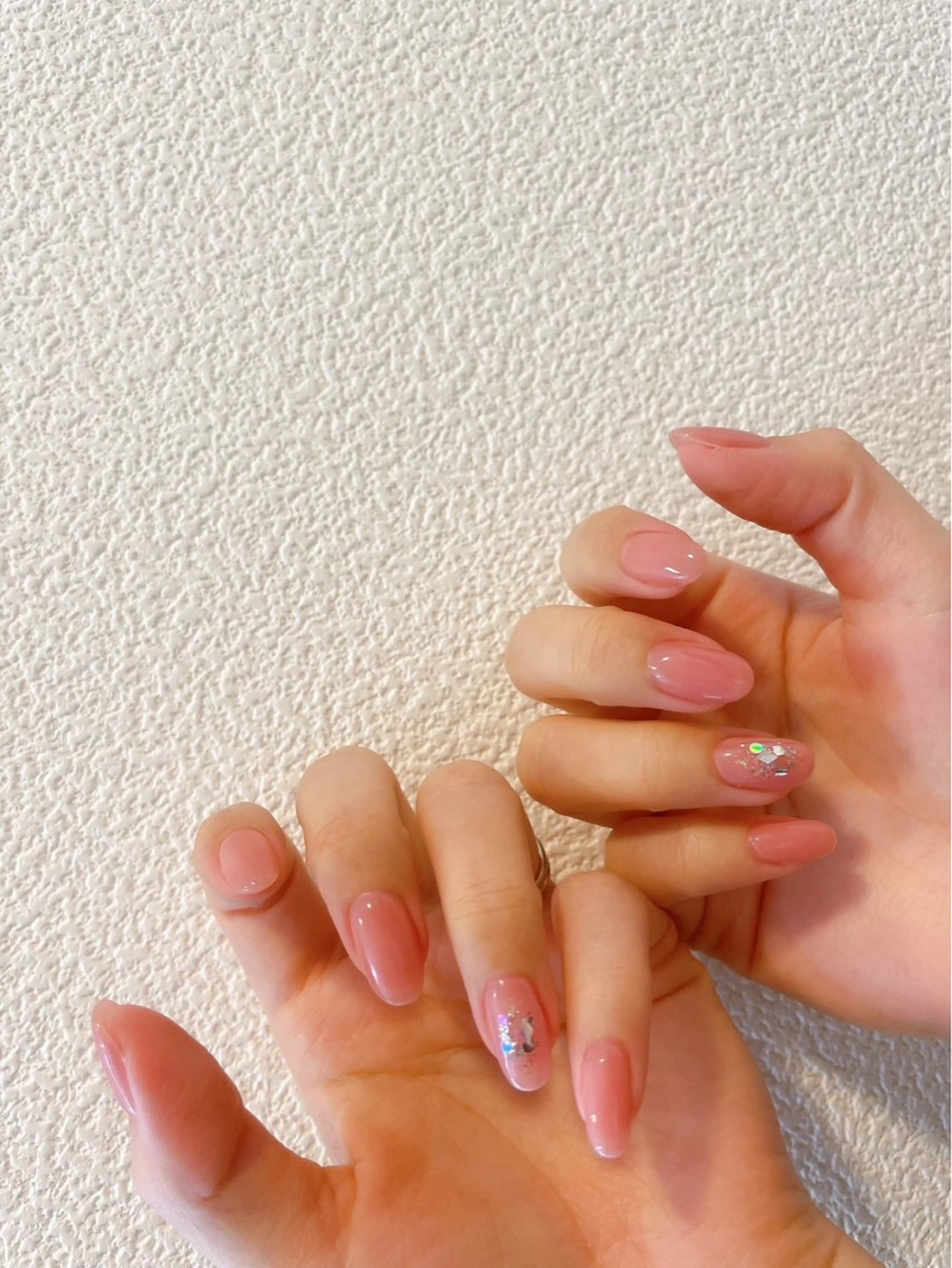 ネイル オーロラネイル フットネイル フレンチネイル ジェルネイル 韓国ネイル mogunail &blowのネイルデザイン