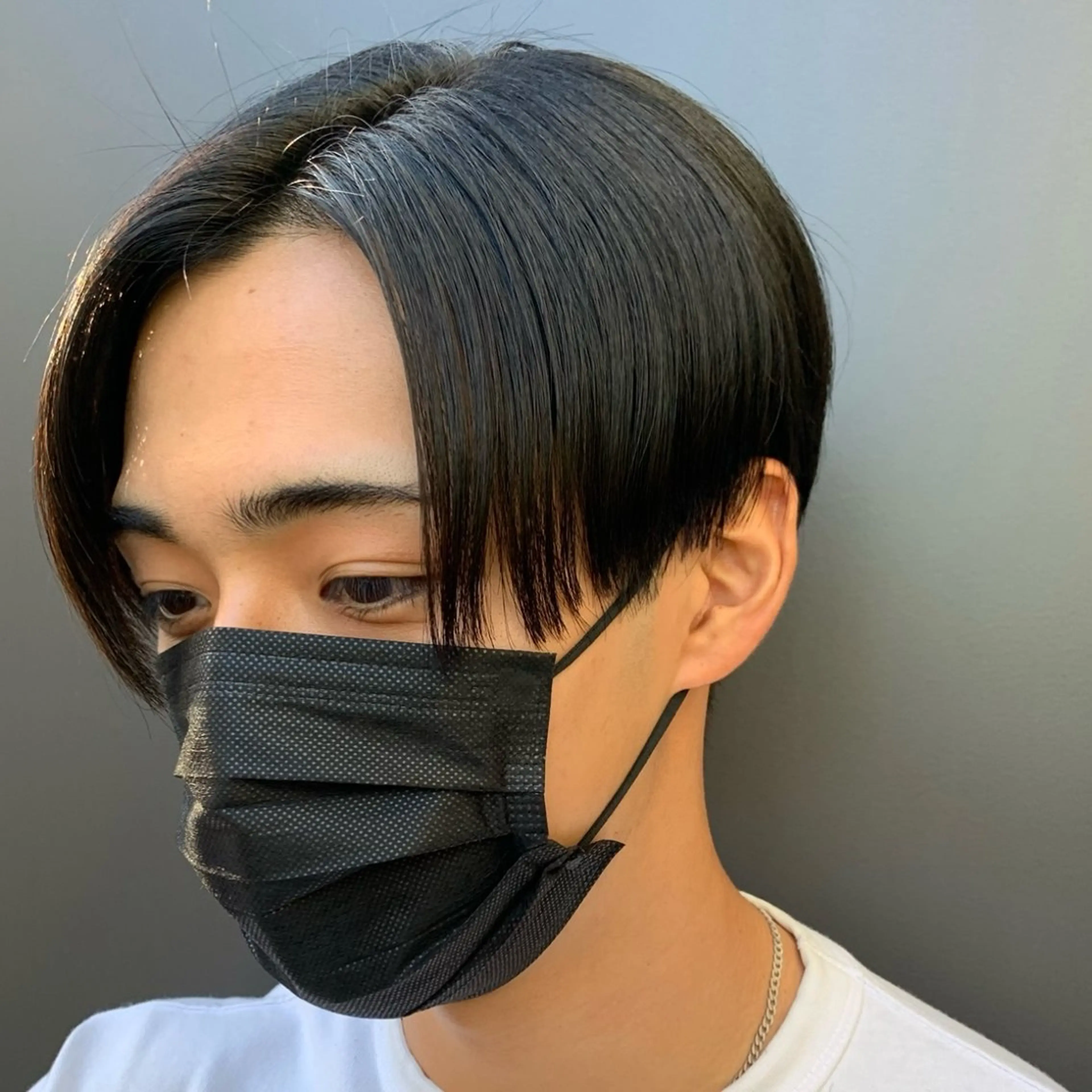 ミディアム パーマ ヘアアレンジ メンズ fifth 石川 凪のヘアスタイル