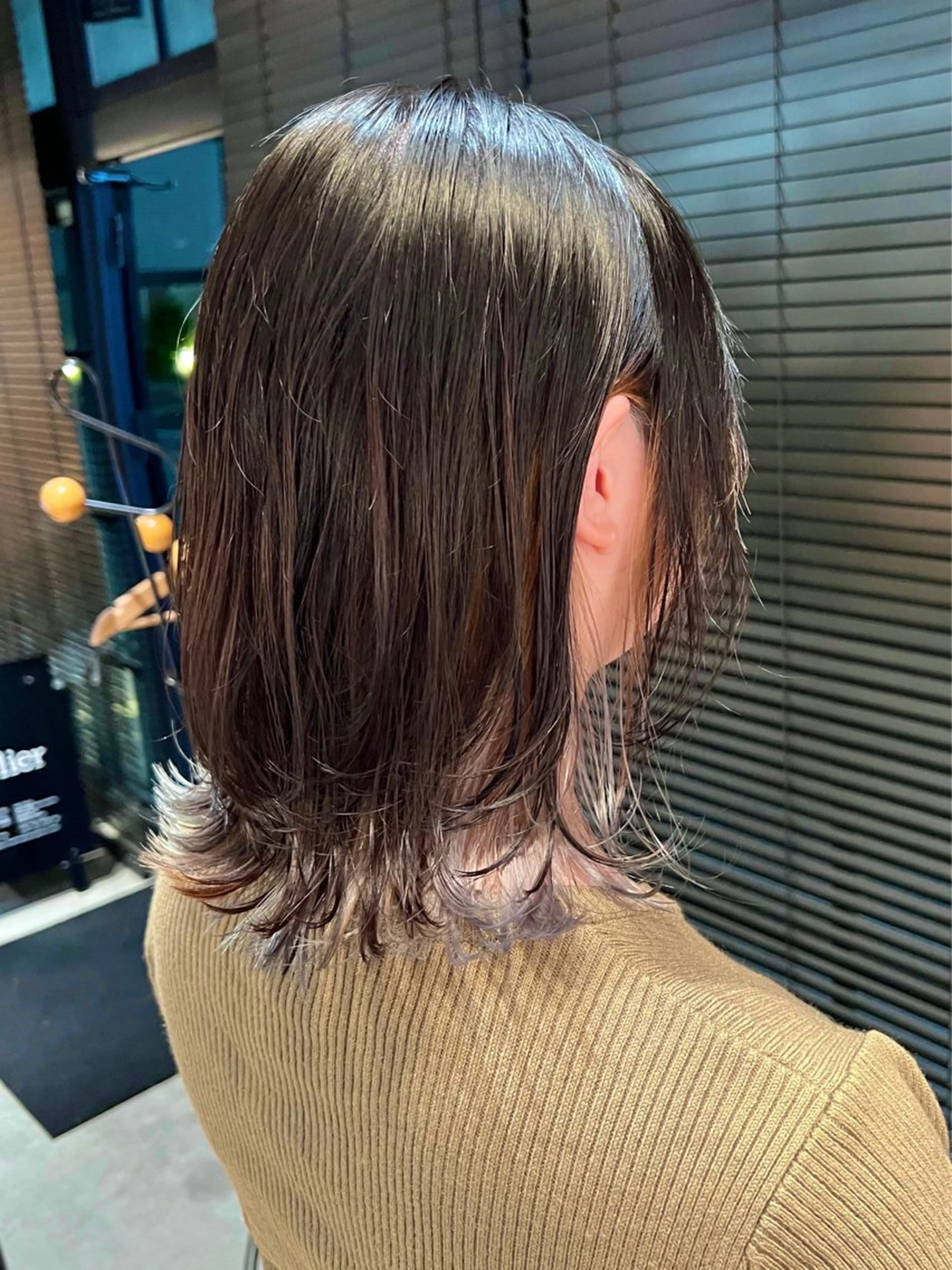 ミディアム 武山 侑奈のヘアスタイル