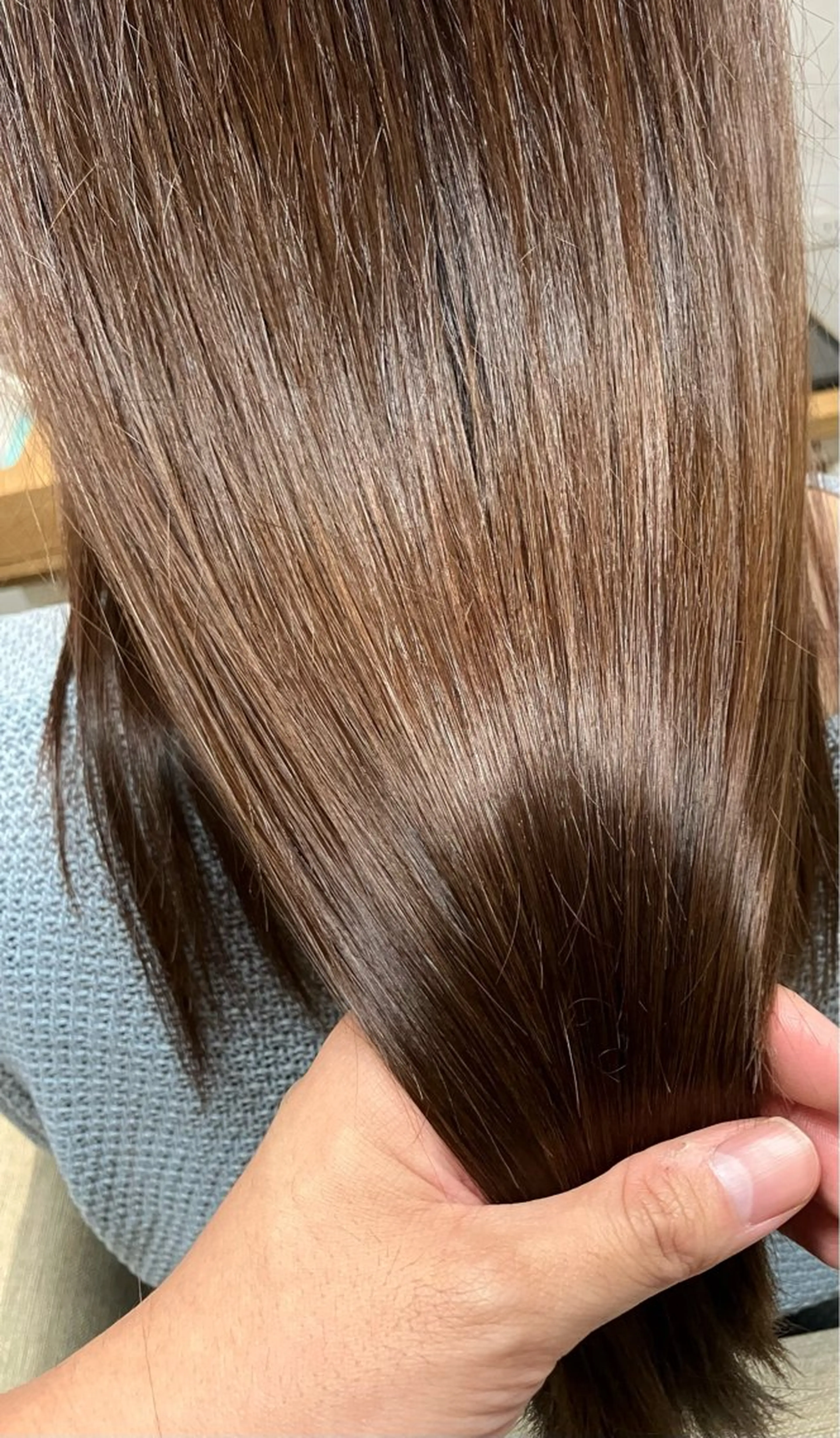 カラー オーガニックカラー ヘアカラー トリートメント 乾 弥生のヘアスタイル