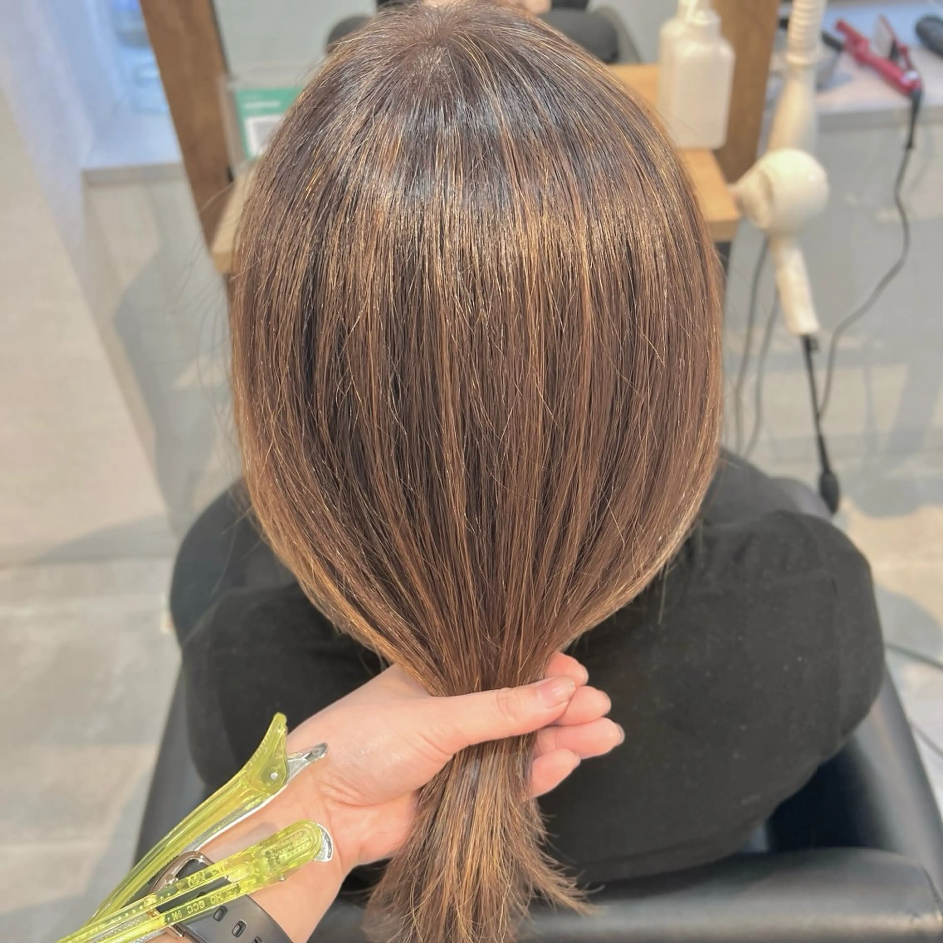 カラー ベージュカラー 透明感カラー ハイライトカラー 透明感カラー/艶髪 🌷ちばなお🌷のヘアスタイル