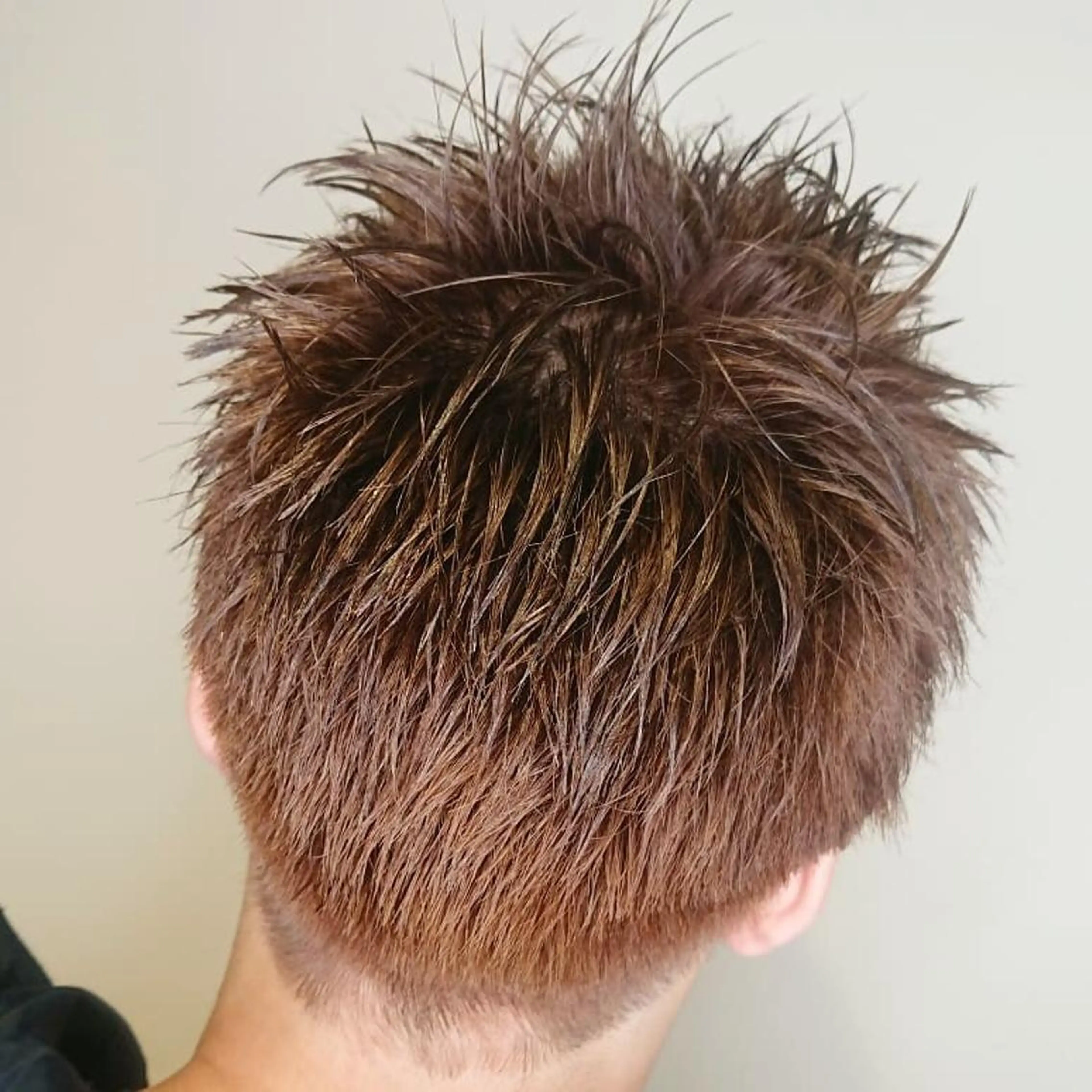 カラー パーマ ヘアアレンジ メンズ ブリーチ/ヘアケア/ 艶髪/イギチハルのヘアスタイル