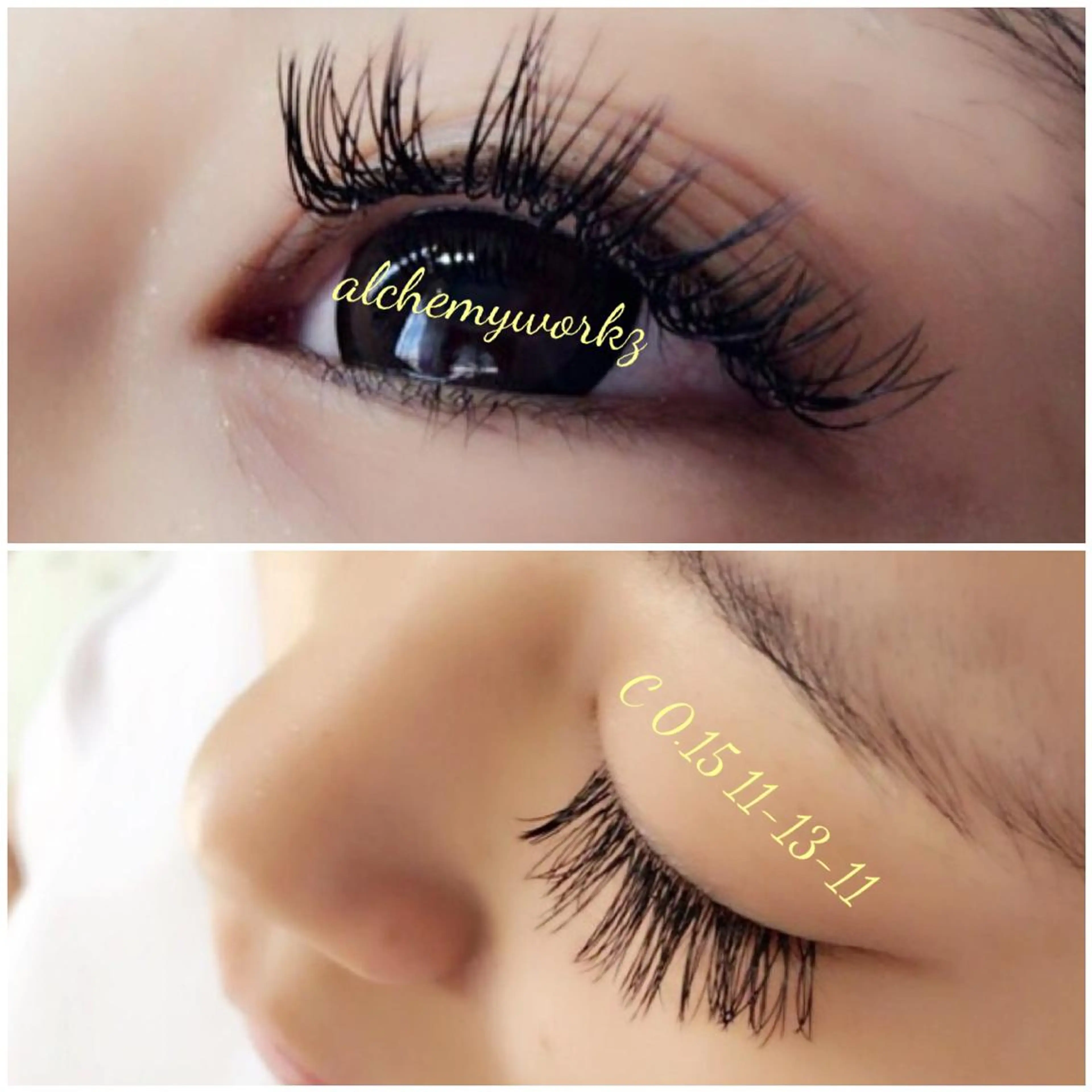 マツエク・マツパ alchemy workzのマツエク・マツパデザイン