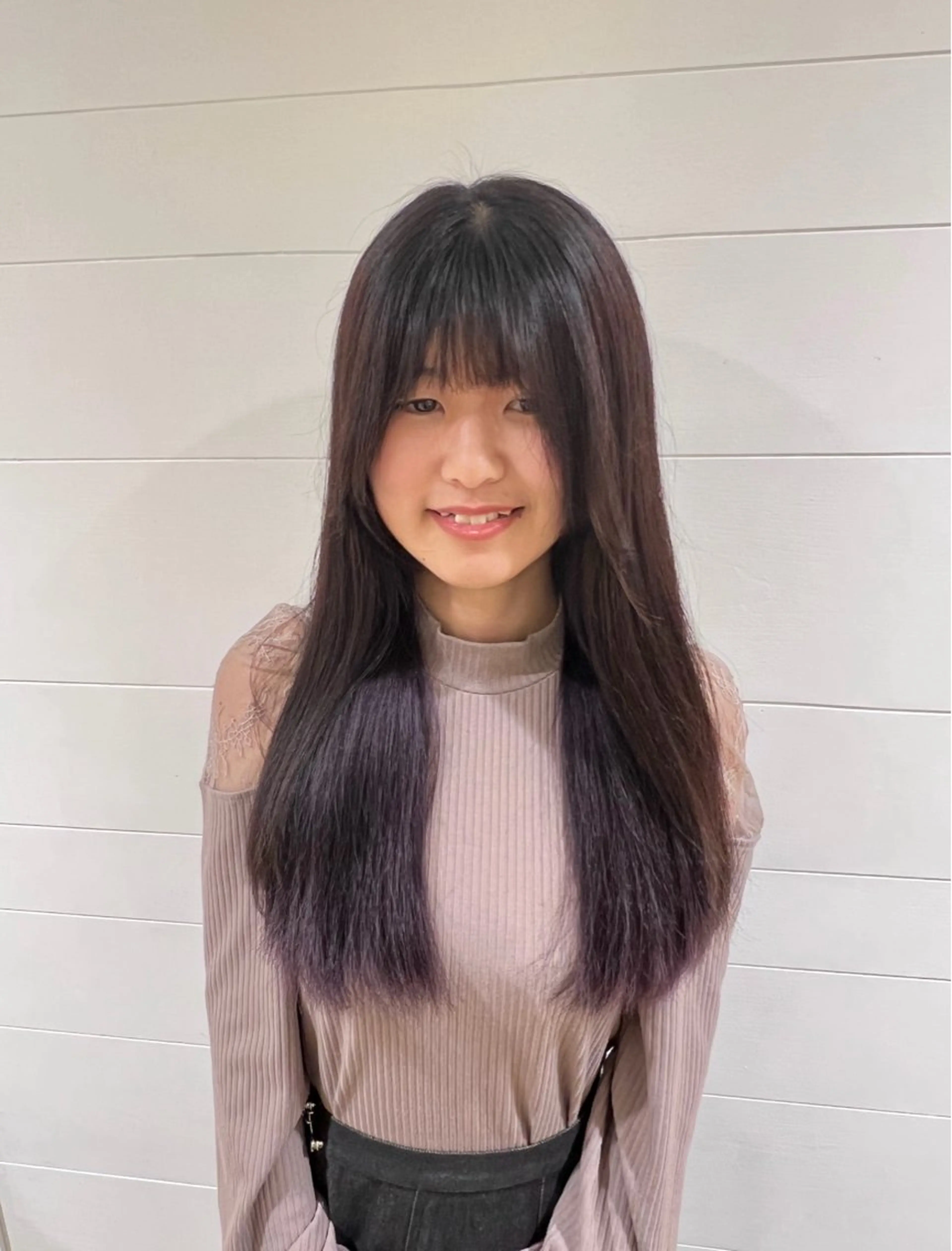 ロング カラー インナーカラー ヘアカラー モデル募集 セイノチヒロのヘアスタイル