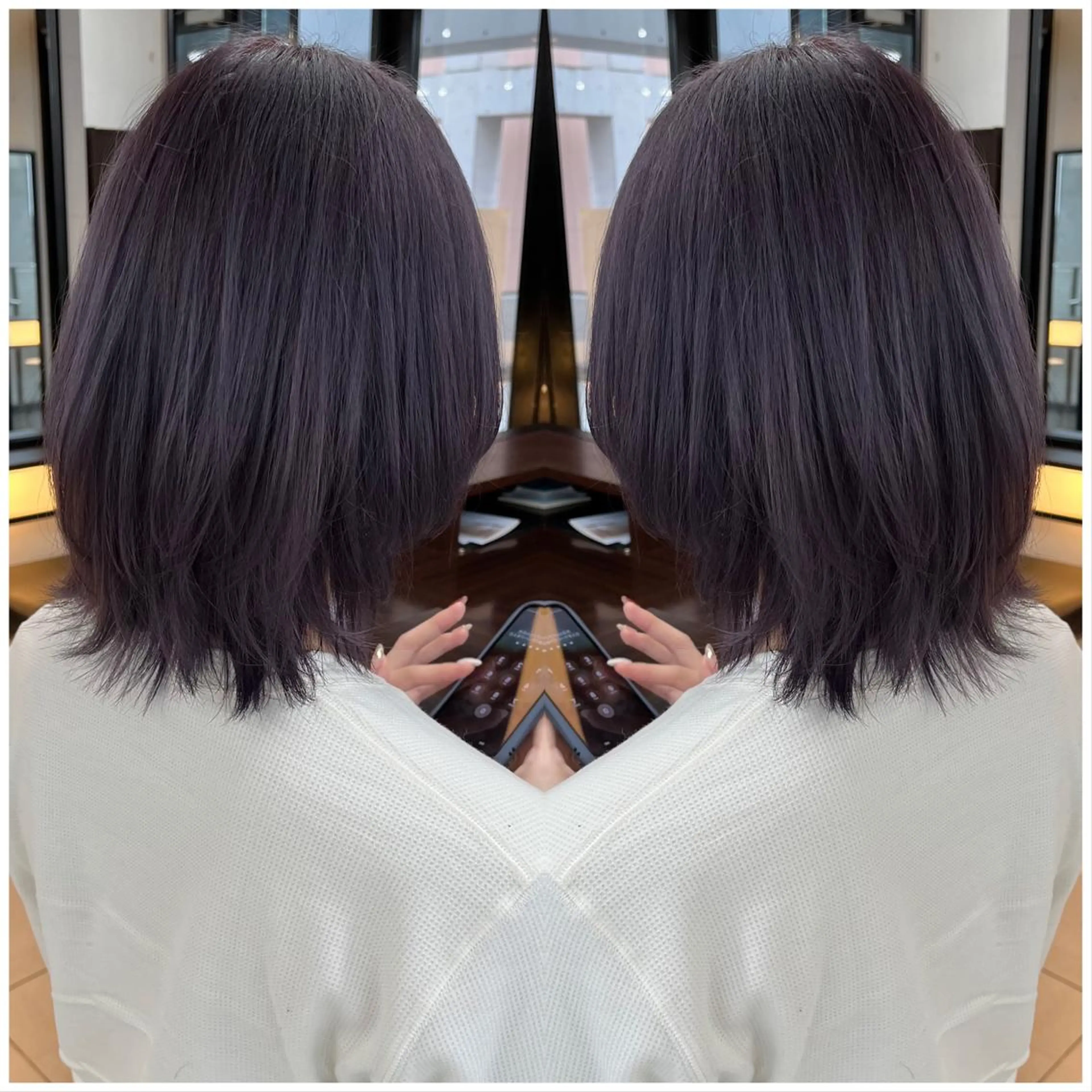 ショート カラー ブリーチ ケアブリーチ ダブルカラー ウルフカット カット ヘアカラー トリートメント BOOTH share salon所属・ハタケヤマヨシキ ／BOOTHのヘアスタイル