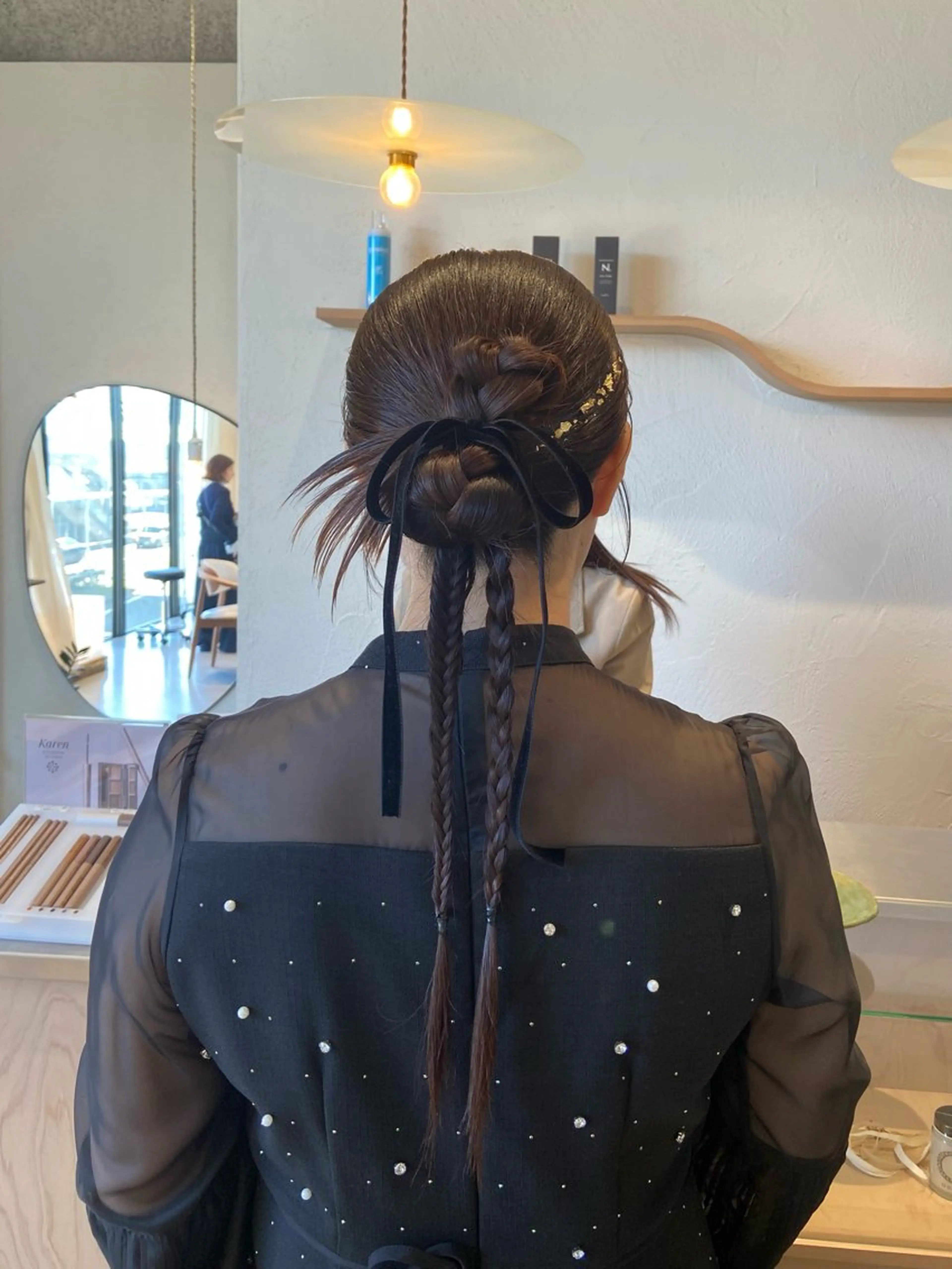 お呼ばれヘアセット・ヘアアレンジの写真