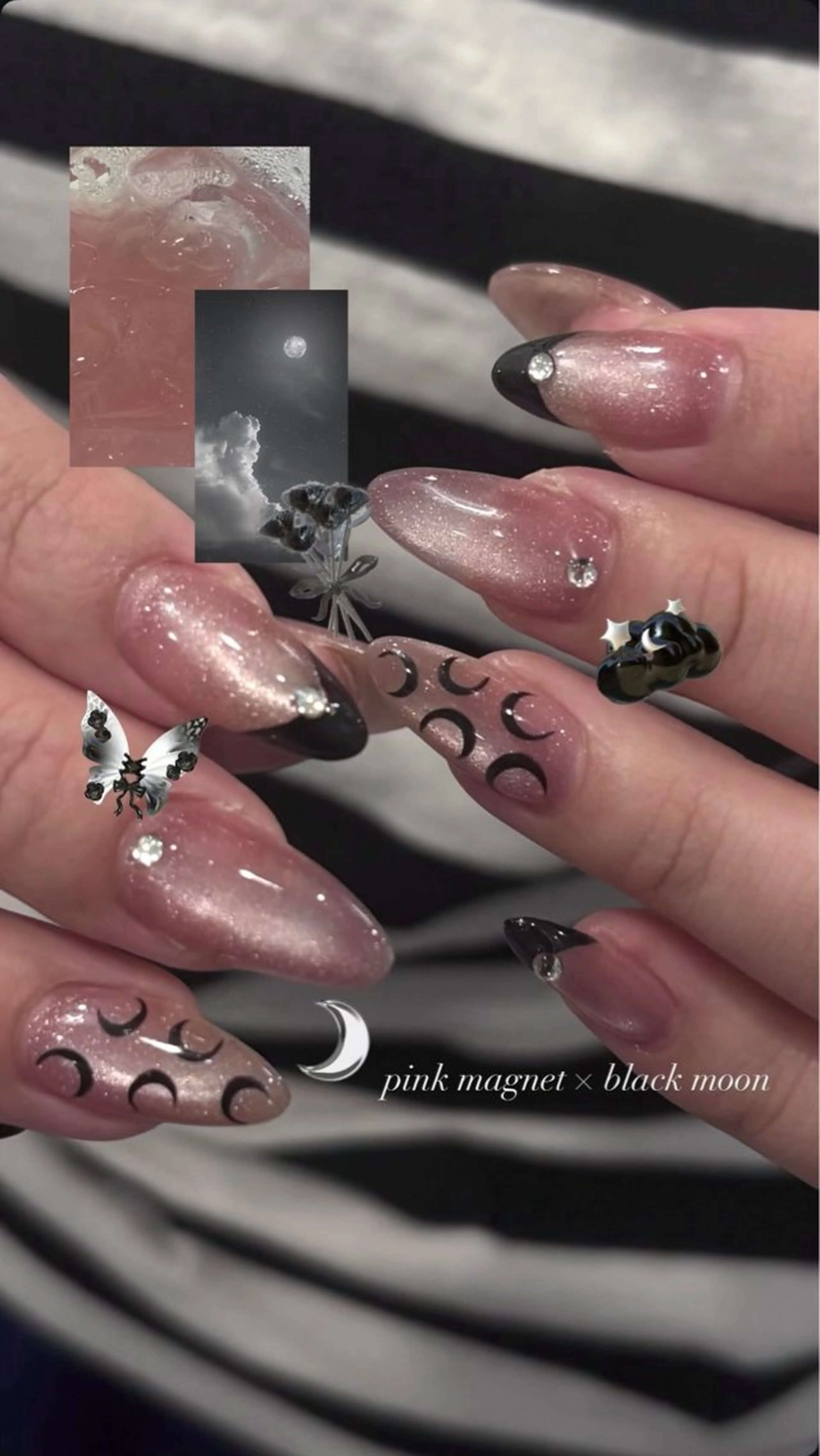 ネイル ハンドネイル 🍓リスブラン MELのネイルデザイン