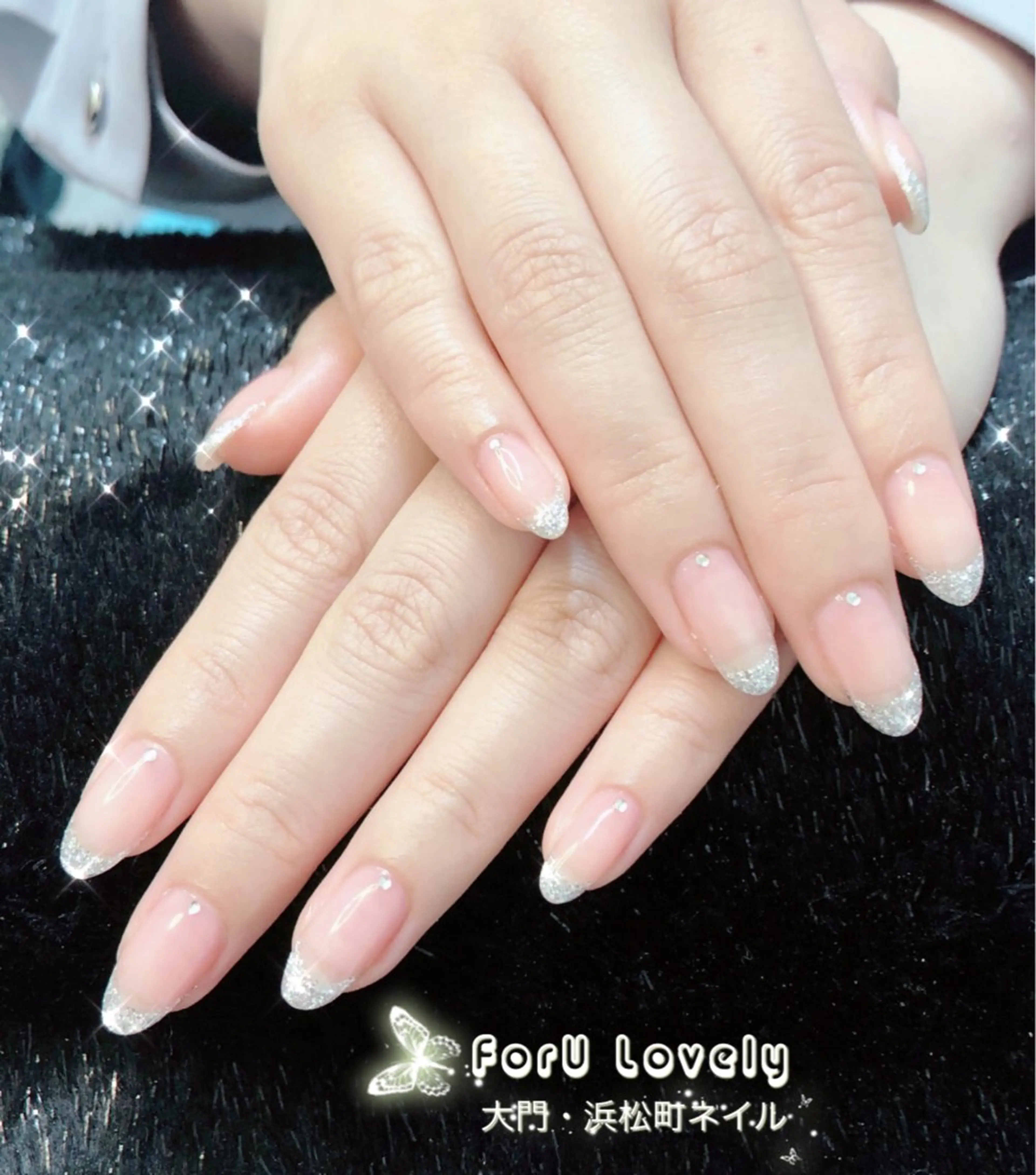 ネイル フットネイル ジェルネイル ハート 韓国ネイル マグネットネイル 大門浜松町 ネイルのネイルデザイン