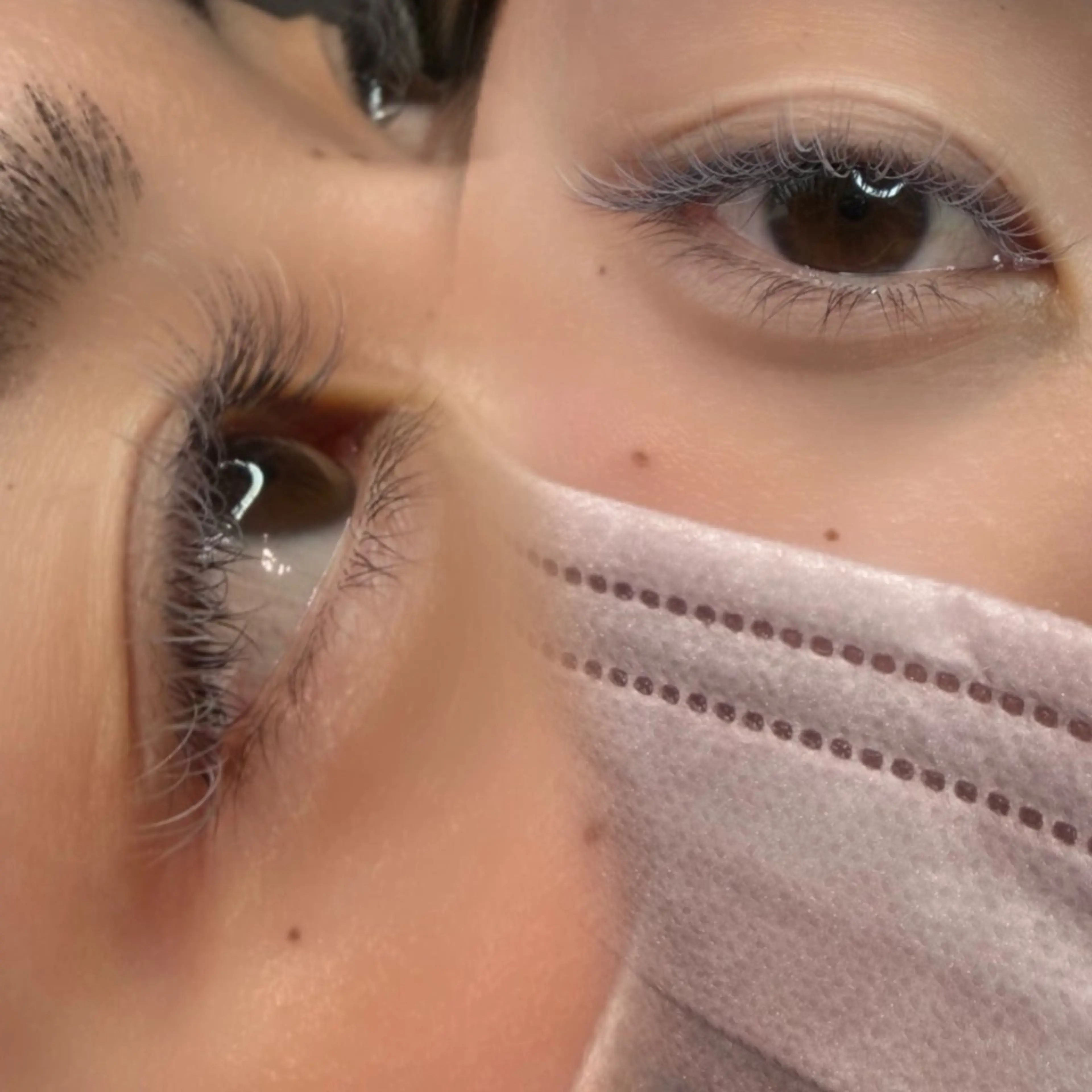 マツエク・マツパ フラットラッシュ 笠井 未夢のマツエク・マツパデザイン