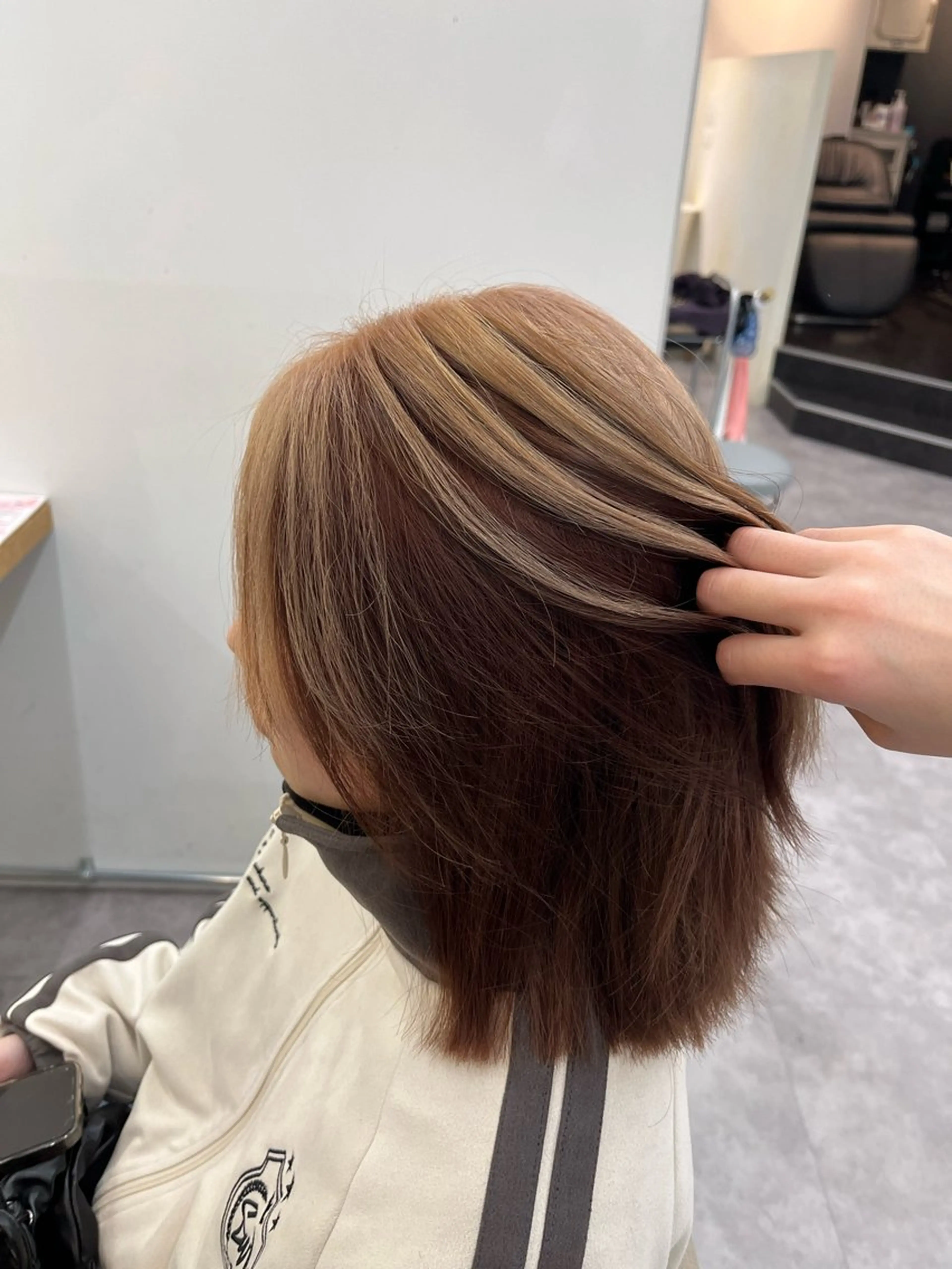 ミディアム ボブ orente 表参道 mayukiのヘアスタイル