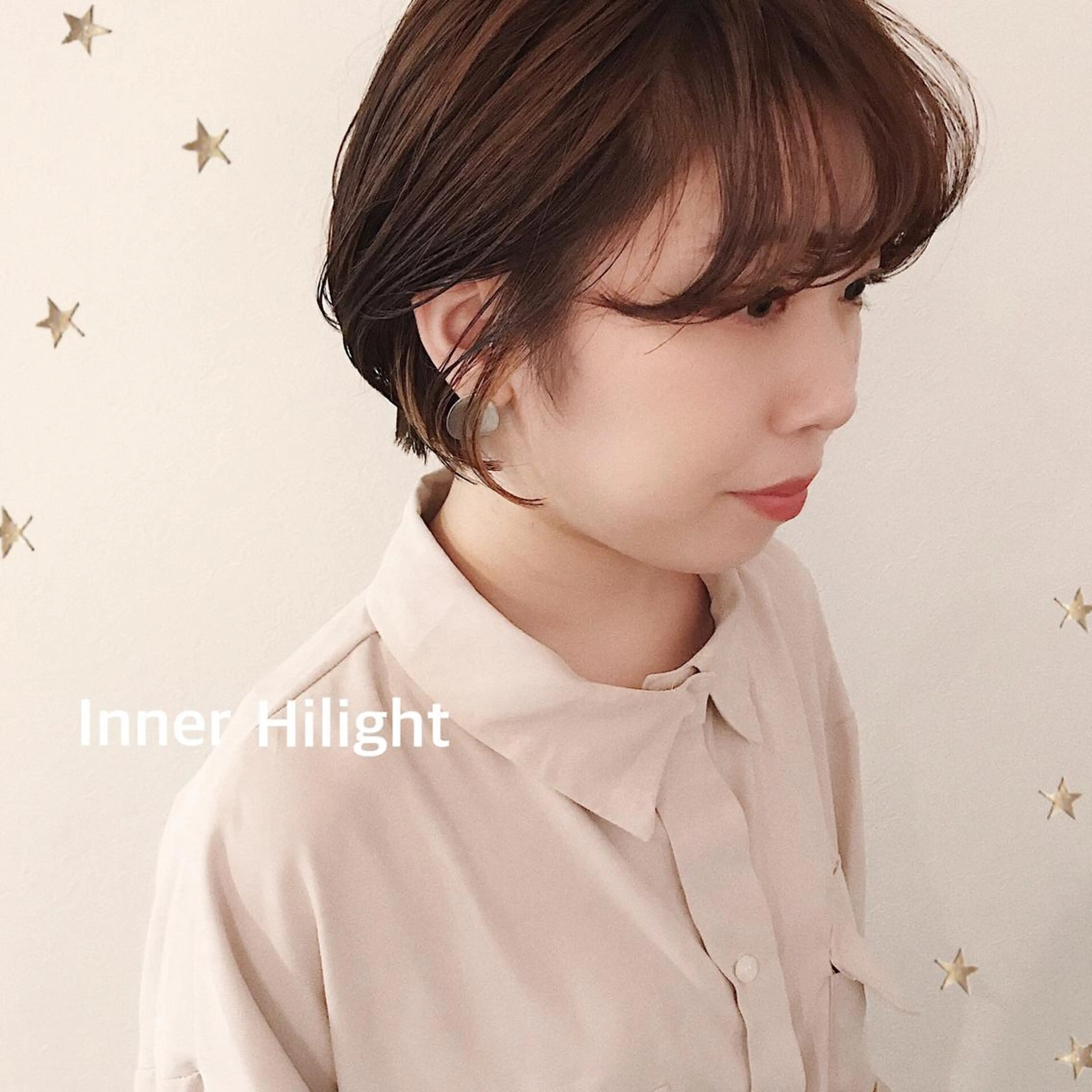 ショート カラー カット ヘアカラー 市川 千夏のヘアスタイル