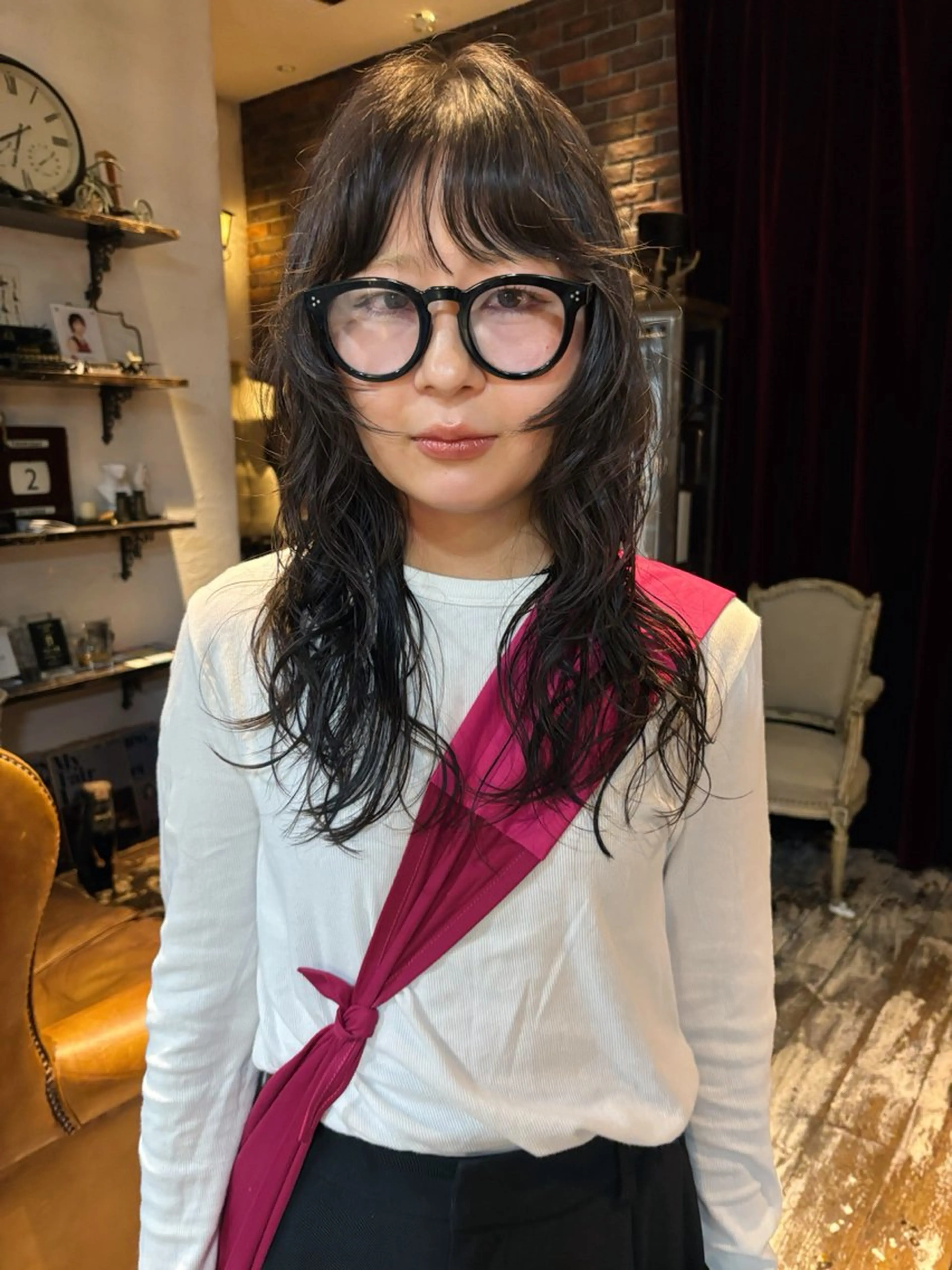 ロング パーマ rikuto カット/パーマのヘアスタイル