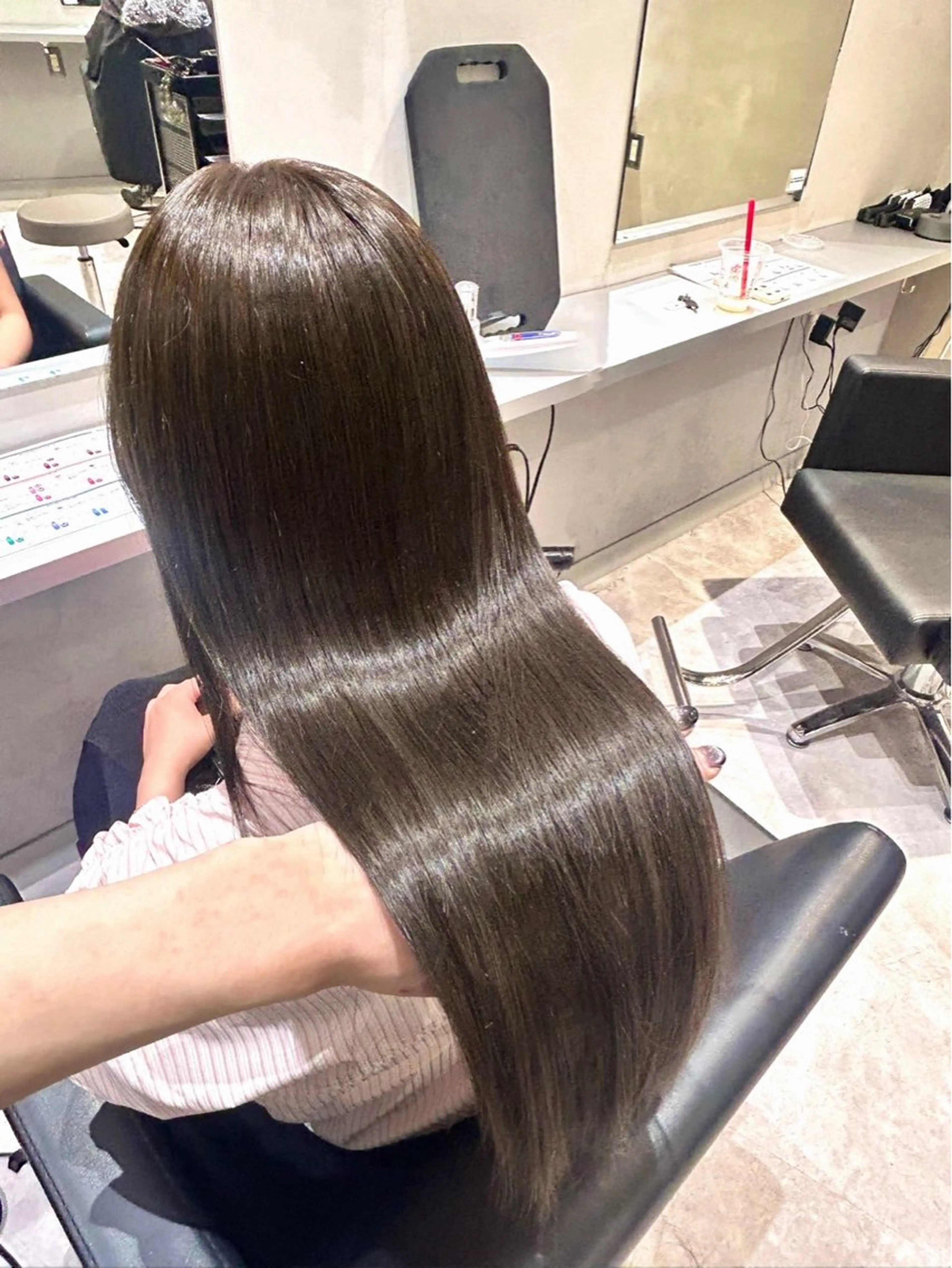 ロング カラー カット ヘアカラー トリートメント ブリーチ×レイヤー ×エクステ💫ひかるのヘアスタイル