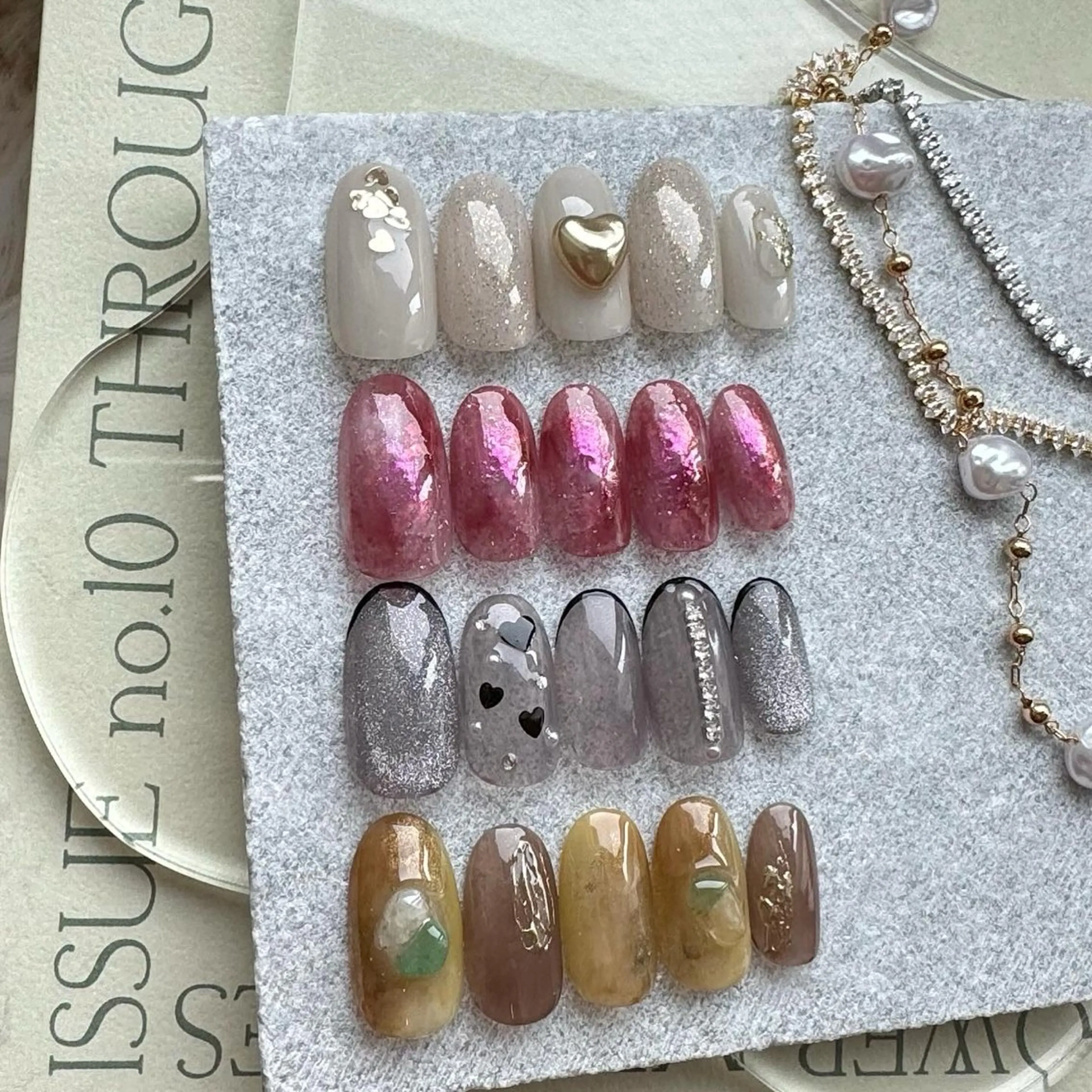 ネイル ジェルネイル パラジェル ハンドネイル feliseey 〘フェリシー 〙のネイルデザイン