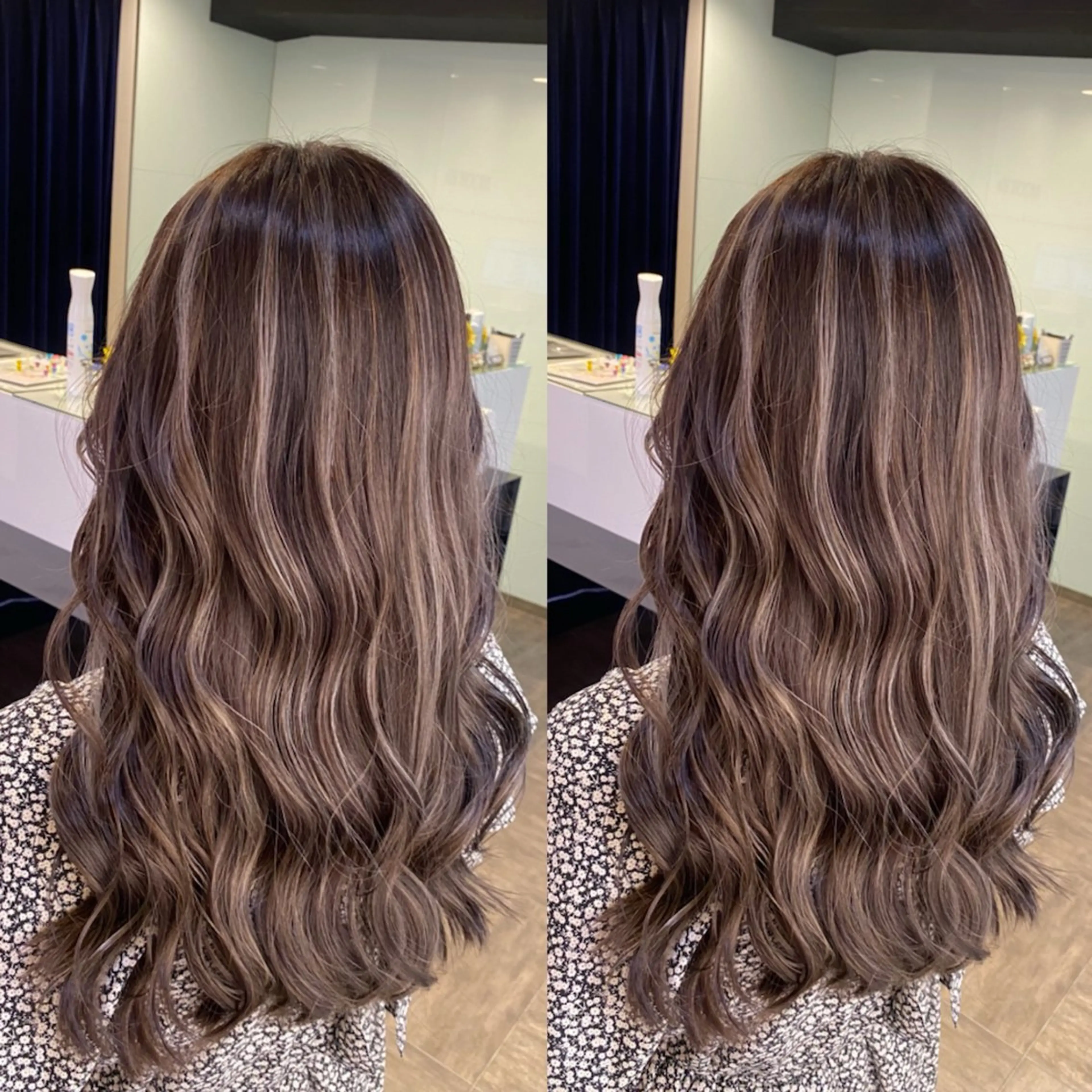 ミディアム カラー ヘアカラー トリートメント 【カラー指名No 1✨】HIBIKIのヘアスタイル