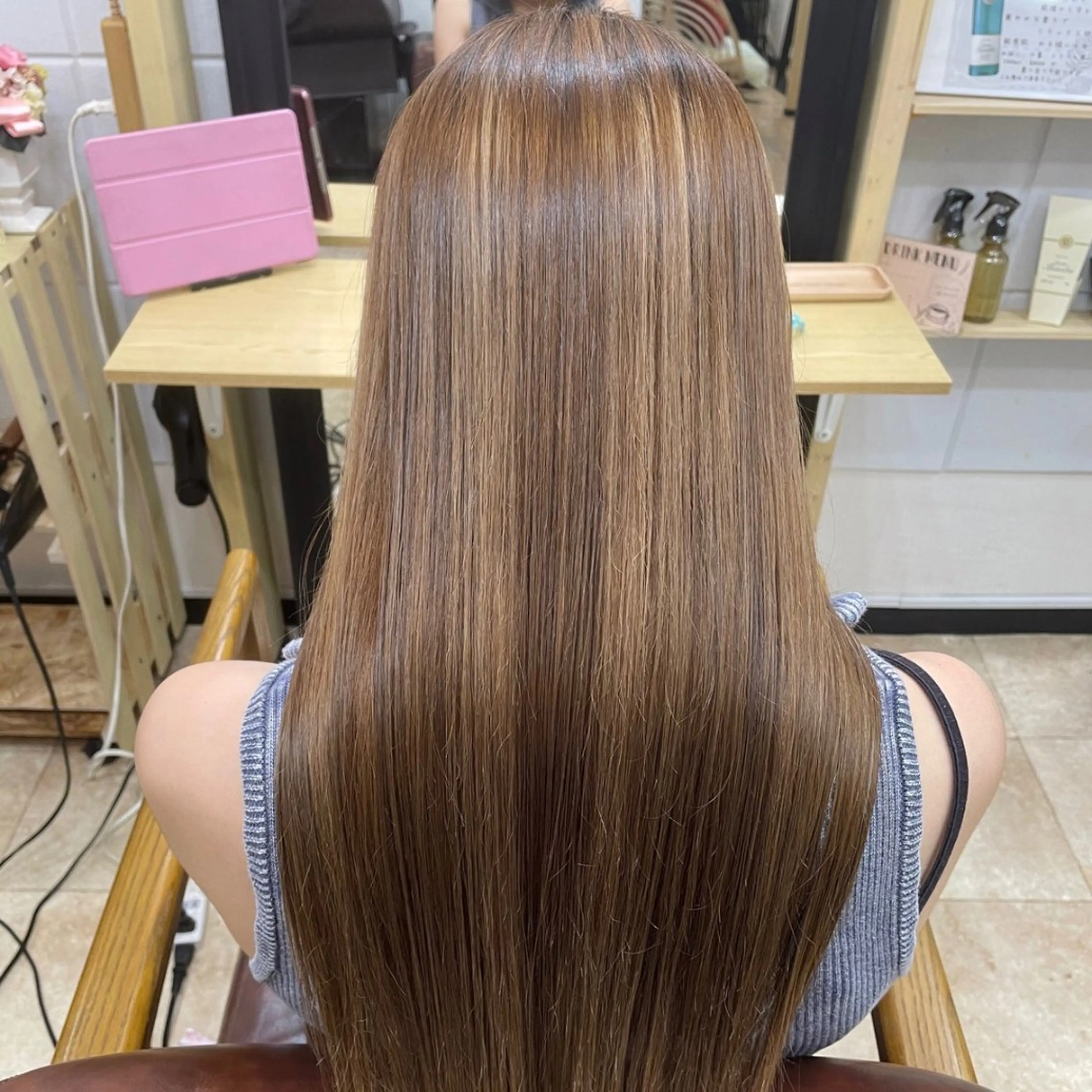 ロング カラー カット トリートメント 京都の美髪お兄さん /美髪師/大島正和のヘアスタイル