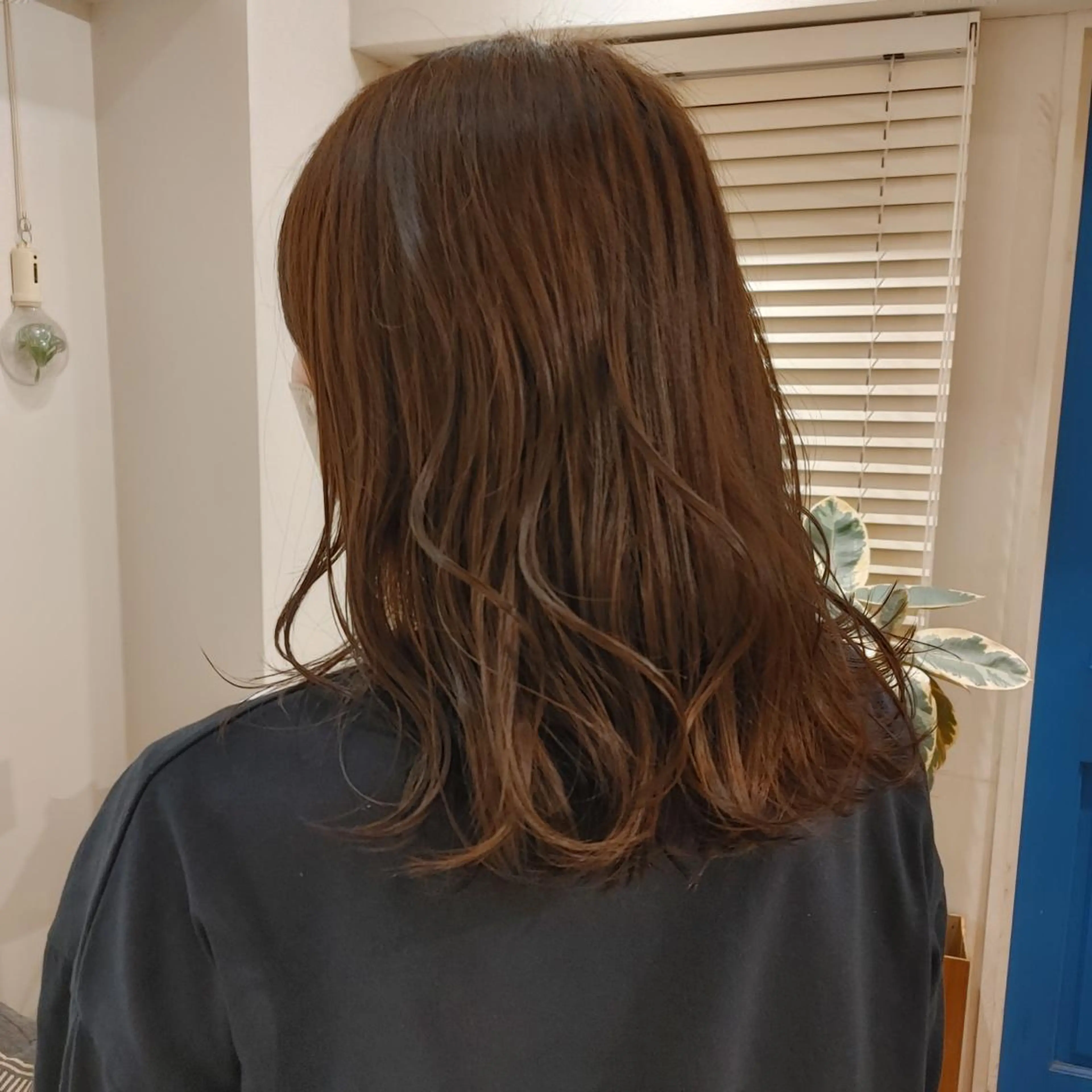 セミロング カラー ヘアアレンジ 美髪矯正🎀髪質改善 特化🎀Kanonのヘアスタイル