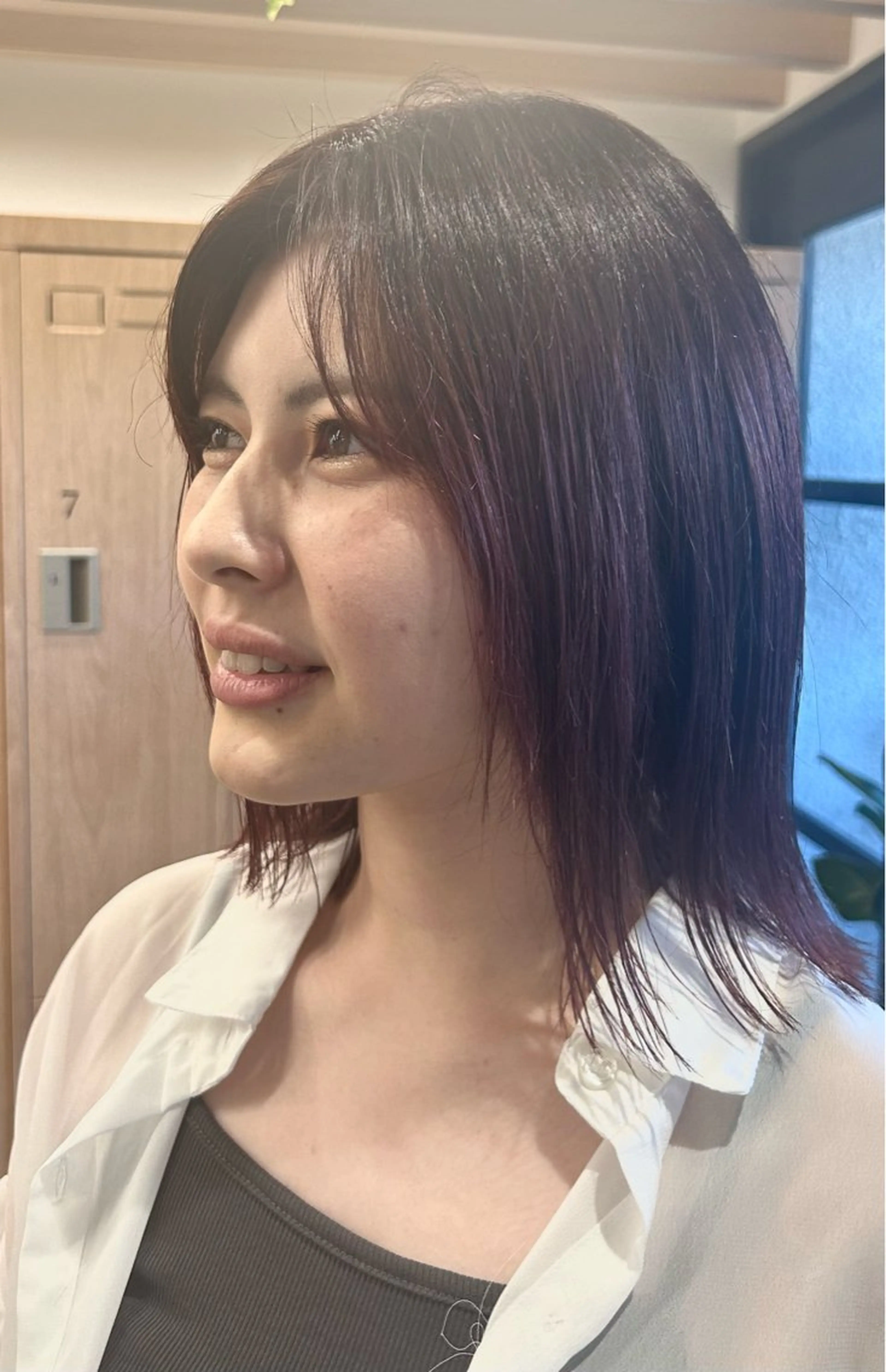 カラー ヘアカラー トリートメント 西新 MAHIRO 🩵🫧艶髪🩵🫧のヘアスタイル