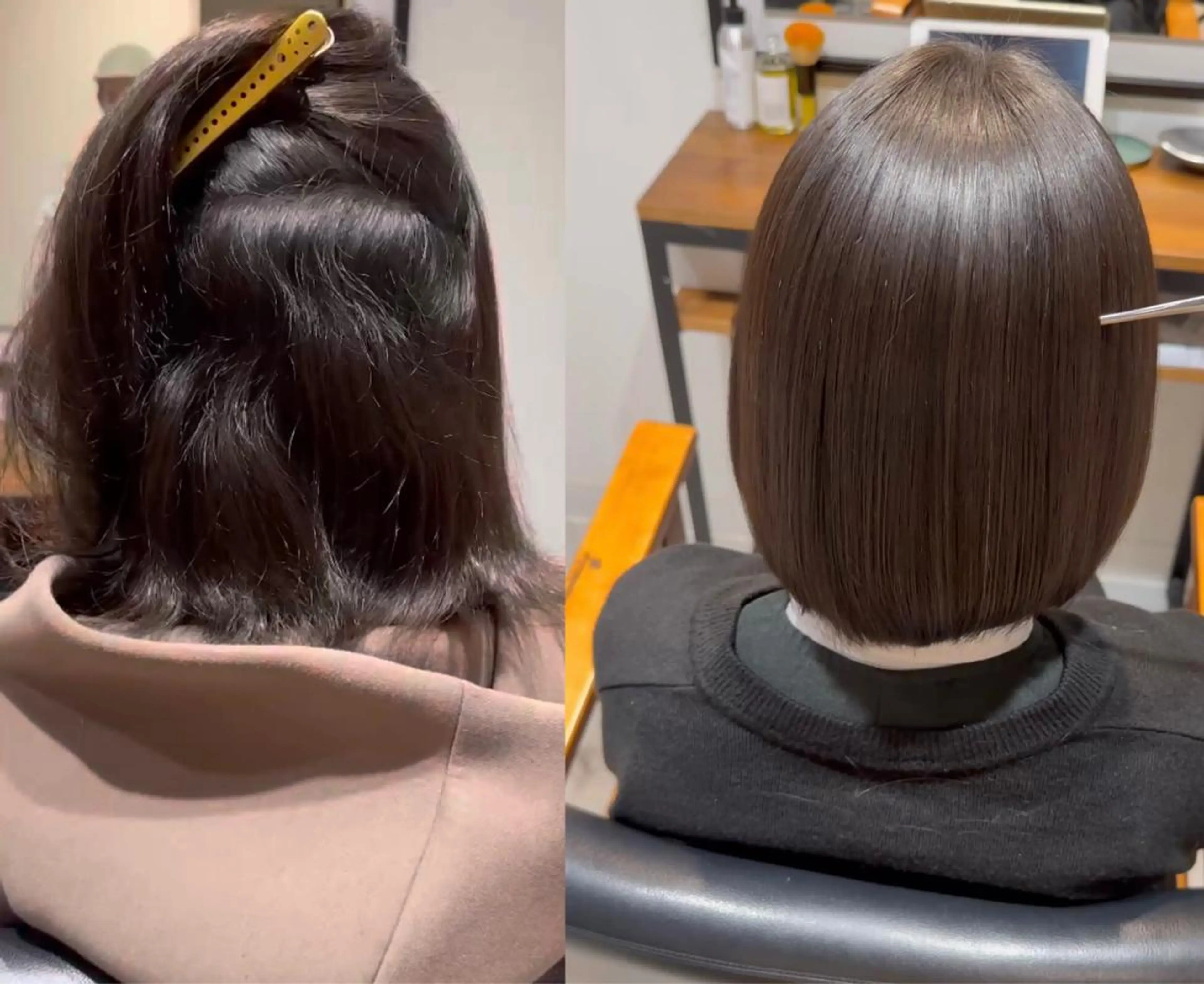 ショート 丹羽大喜 縮毛矯正/美髪矯正のヘアスタイル