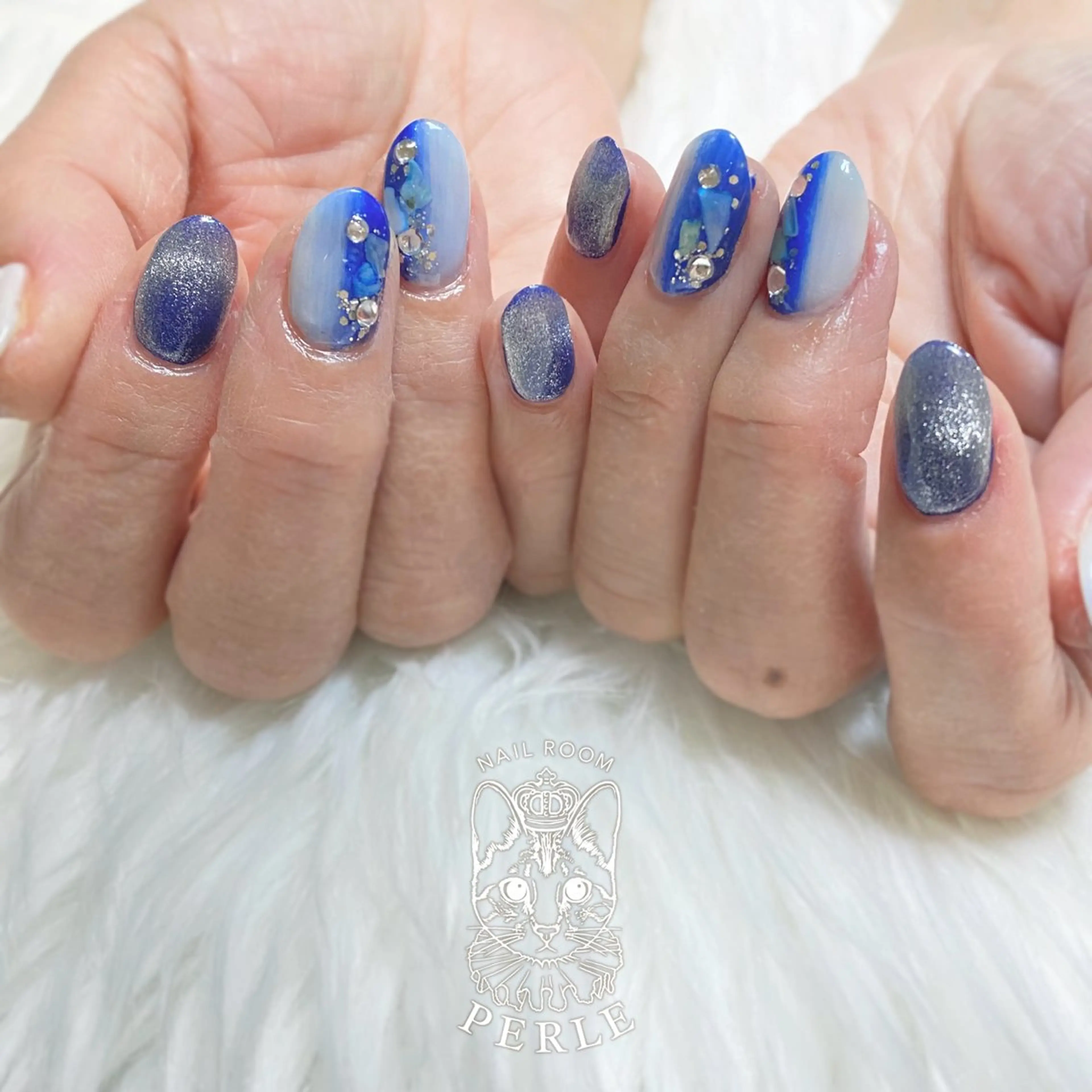 ネイル ハンドネイル nail room Perleのネイルデザイン