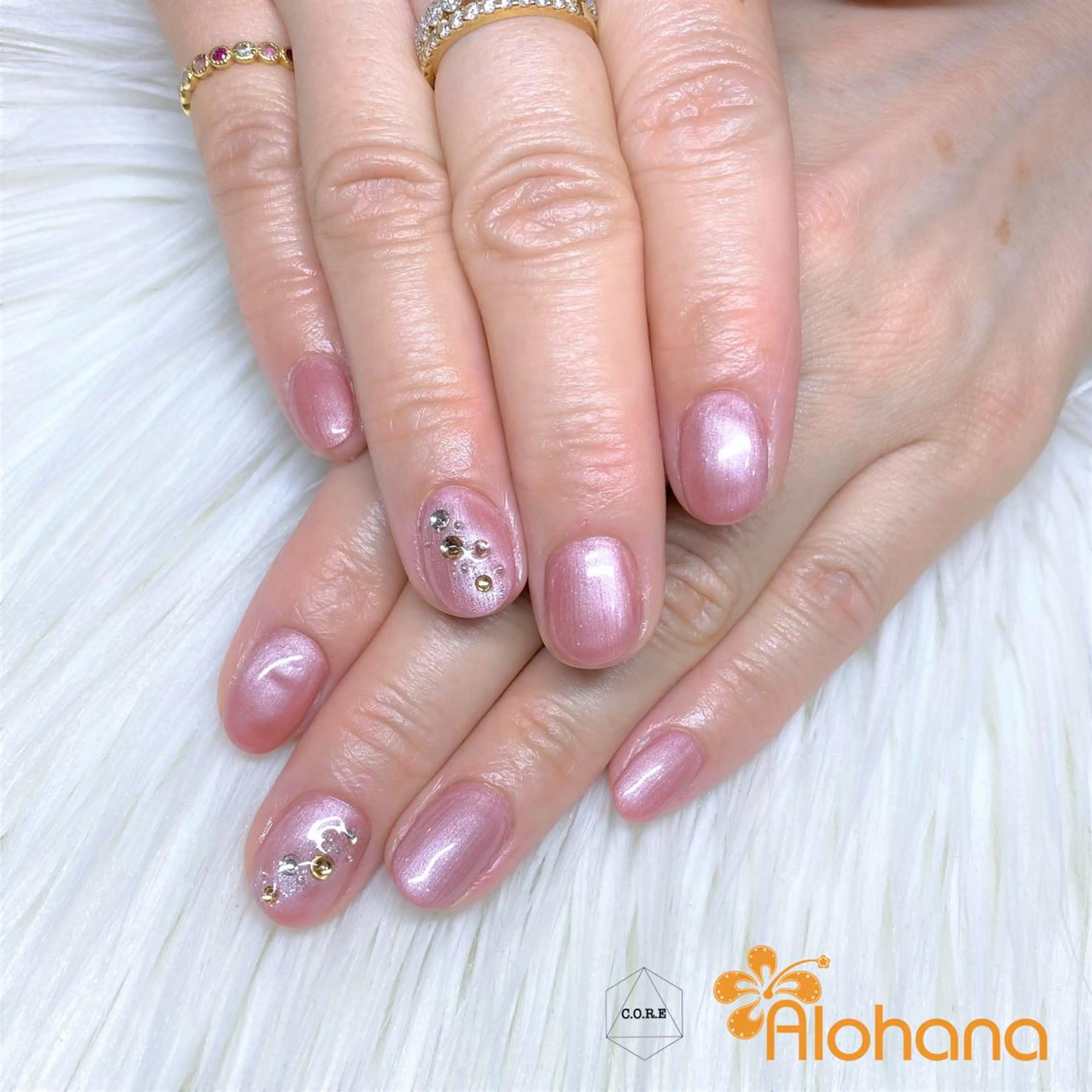 ネイル ハンドネイル Alohana Minaのネイルデザイン