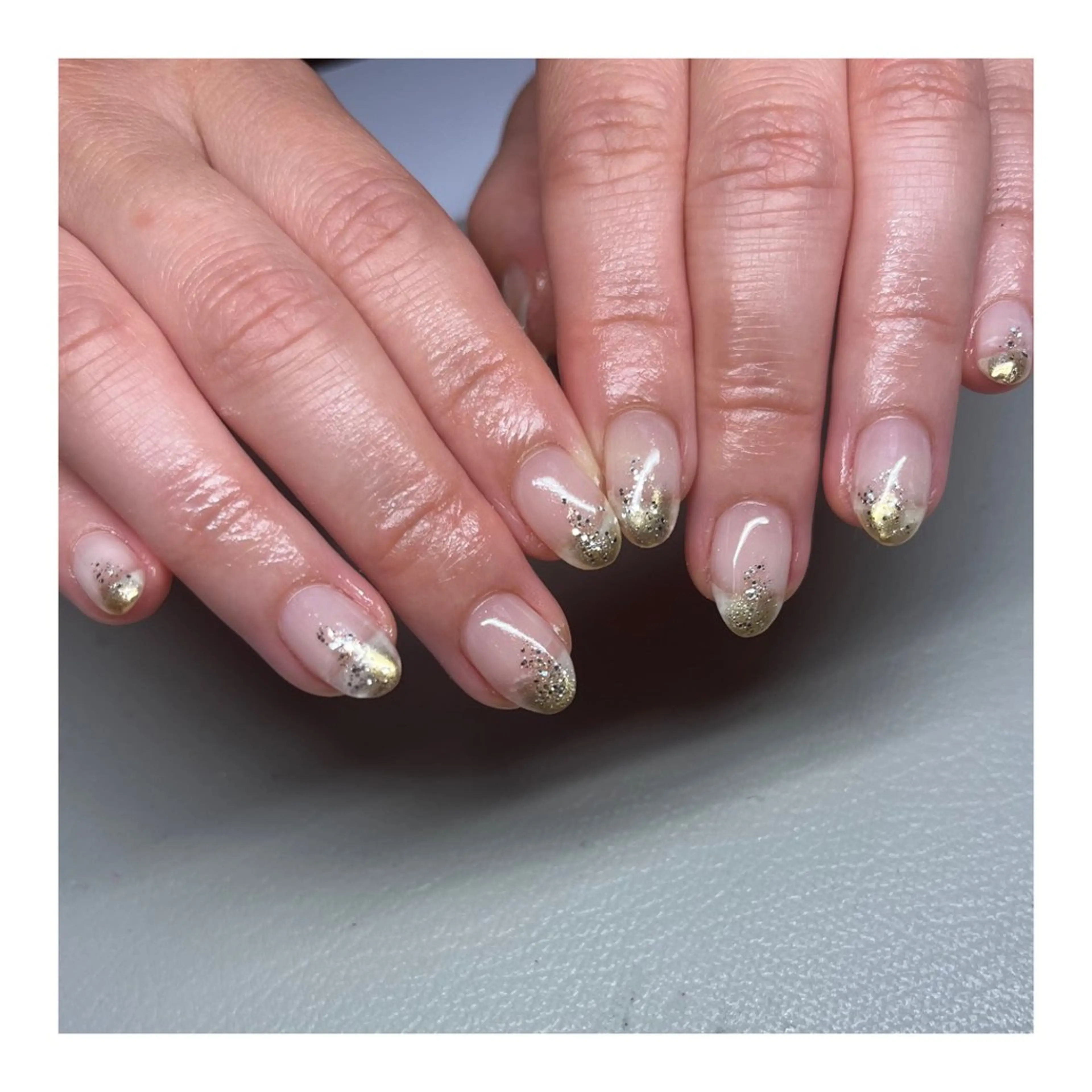 ネイル クリアネイル ハンドネイル 587nail *のネイルデザイン