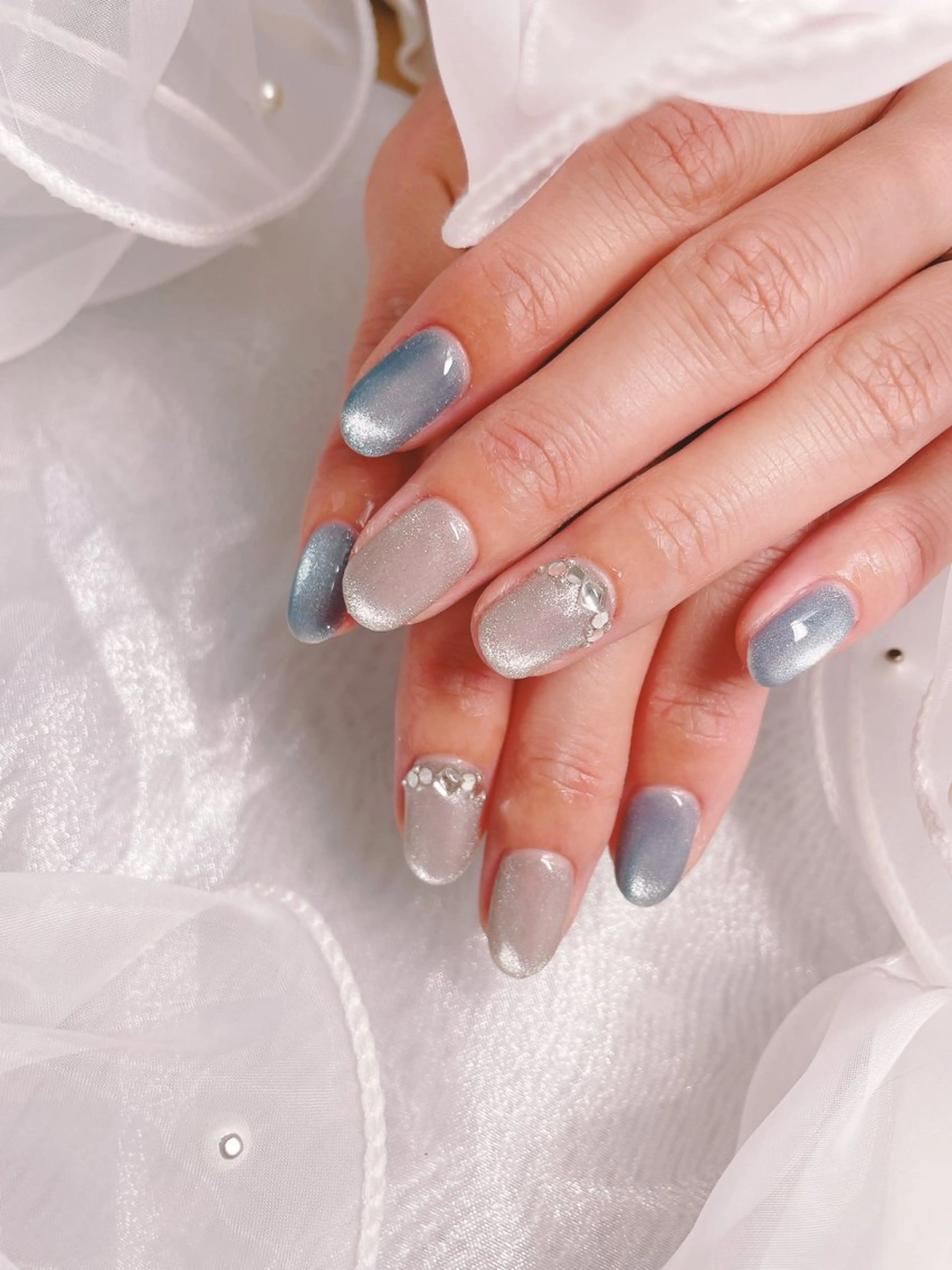 ネイル マグネットネイル 持ち込み ハンドネイル ハンドケア GAL_ NAILのネイルデザイン