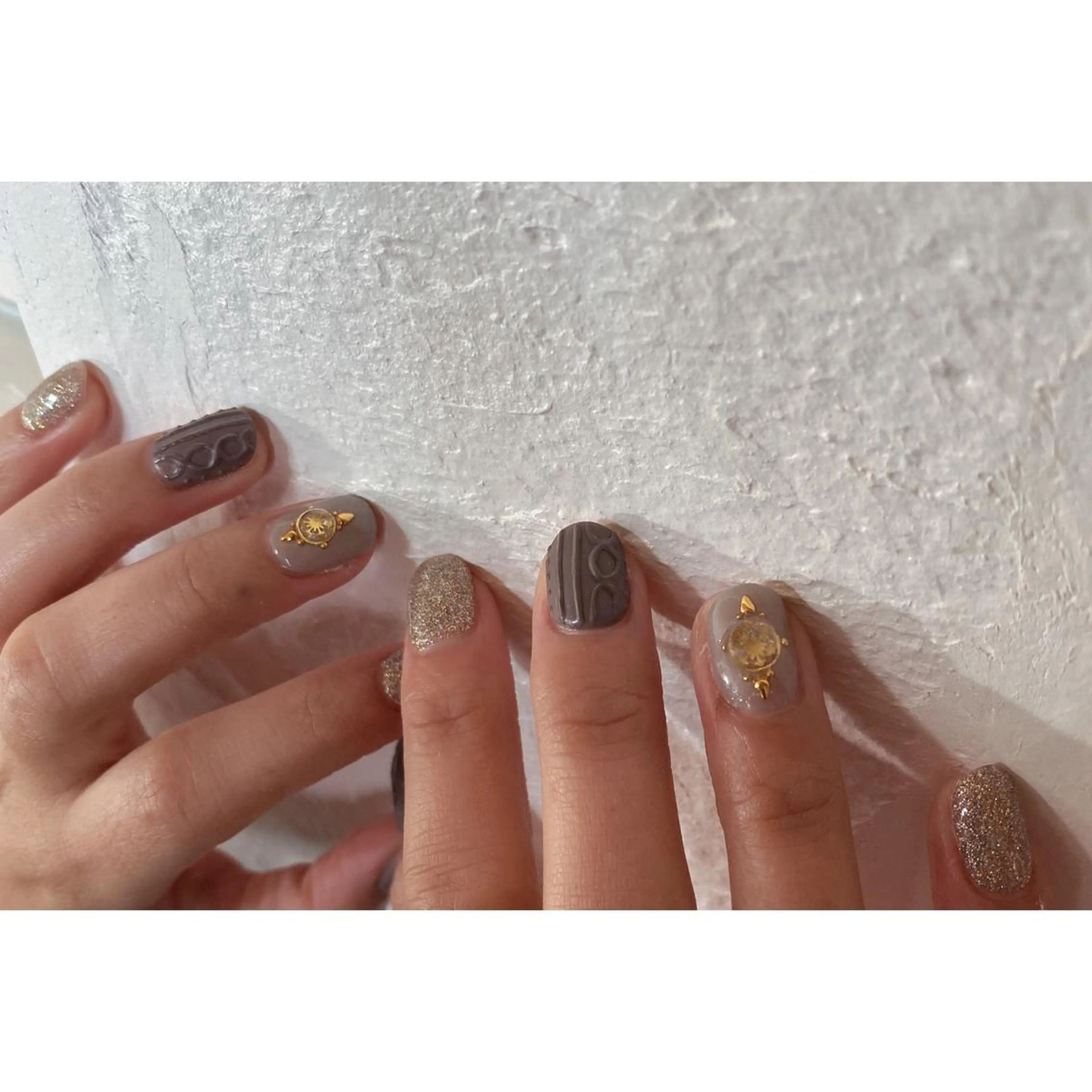 ネイル フラッシュネイル ジェルネイル fig tree所属・fig  tree 地爪育成モニターのネイルデザイン