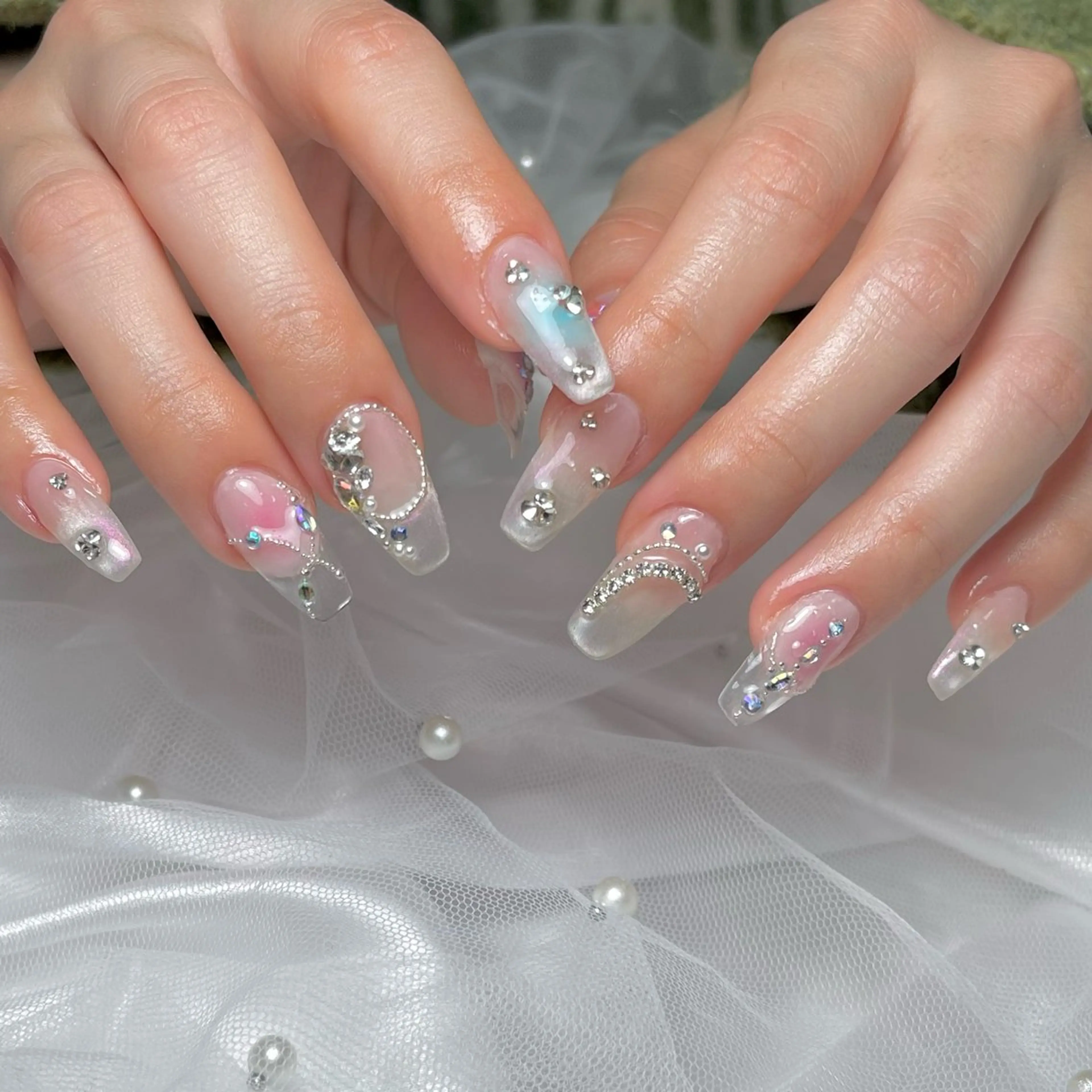 ネイル キラキラネイル ハンドネイル COCO NAILのネイルデザイン
